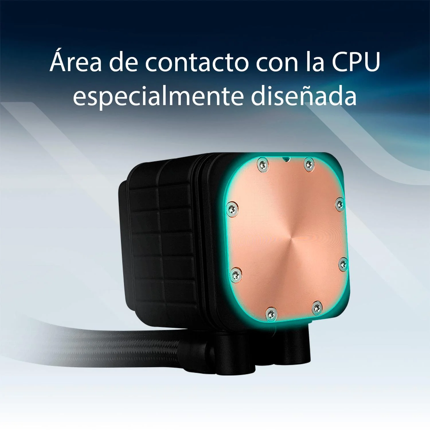 Enfriamiento Liquido ASUS PRIME LC 240 ARGB 2200RPM LGA 1851 1700 1200 AM5 AM4 - Image 2