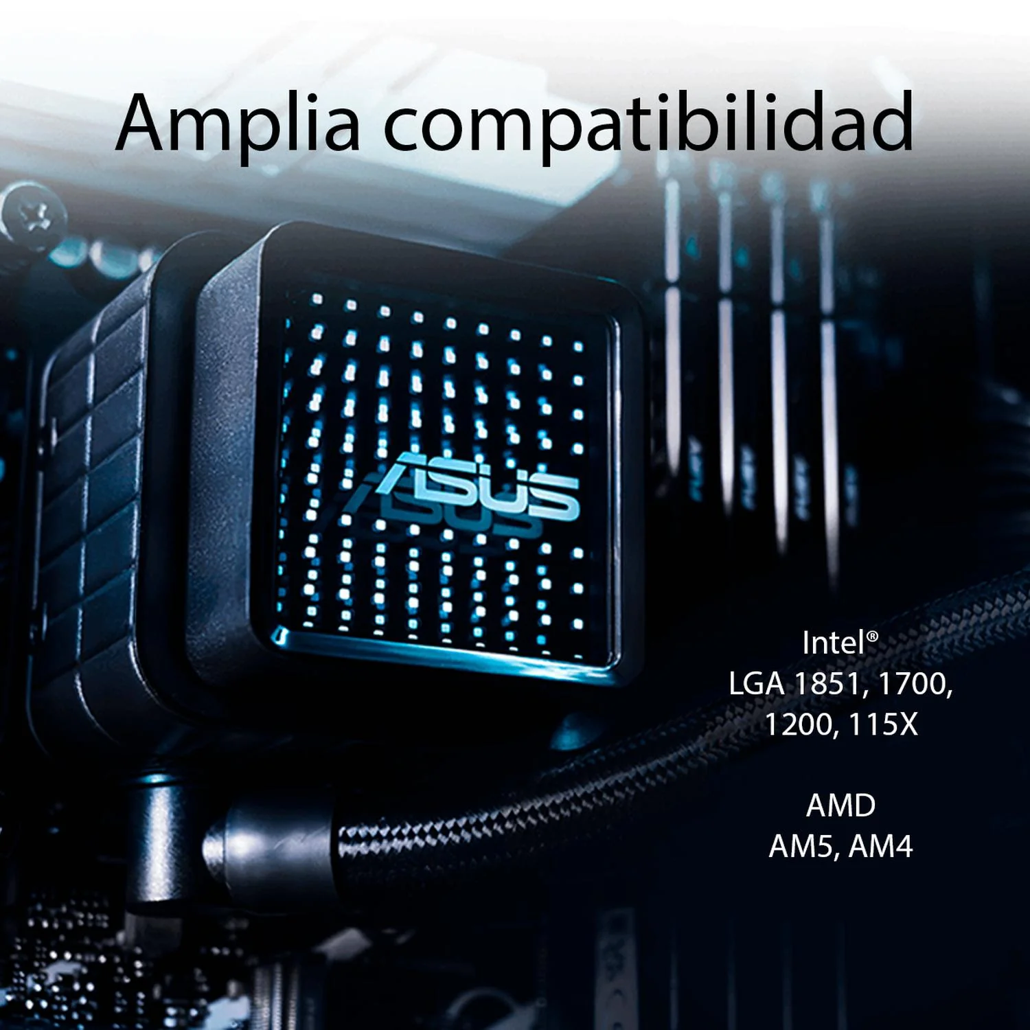 Enfriamiento Liquido ASUS PRIME LC 240 ARGB 2200RPM LGA 1851 1700 1200 AM5 AM4 - Image 5