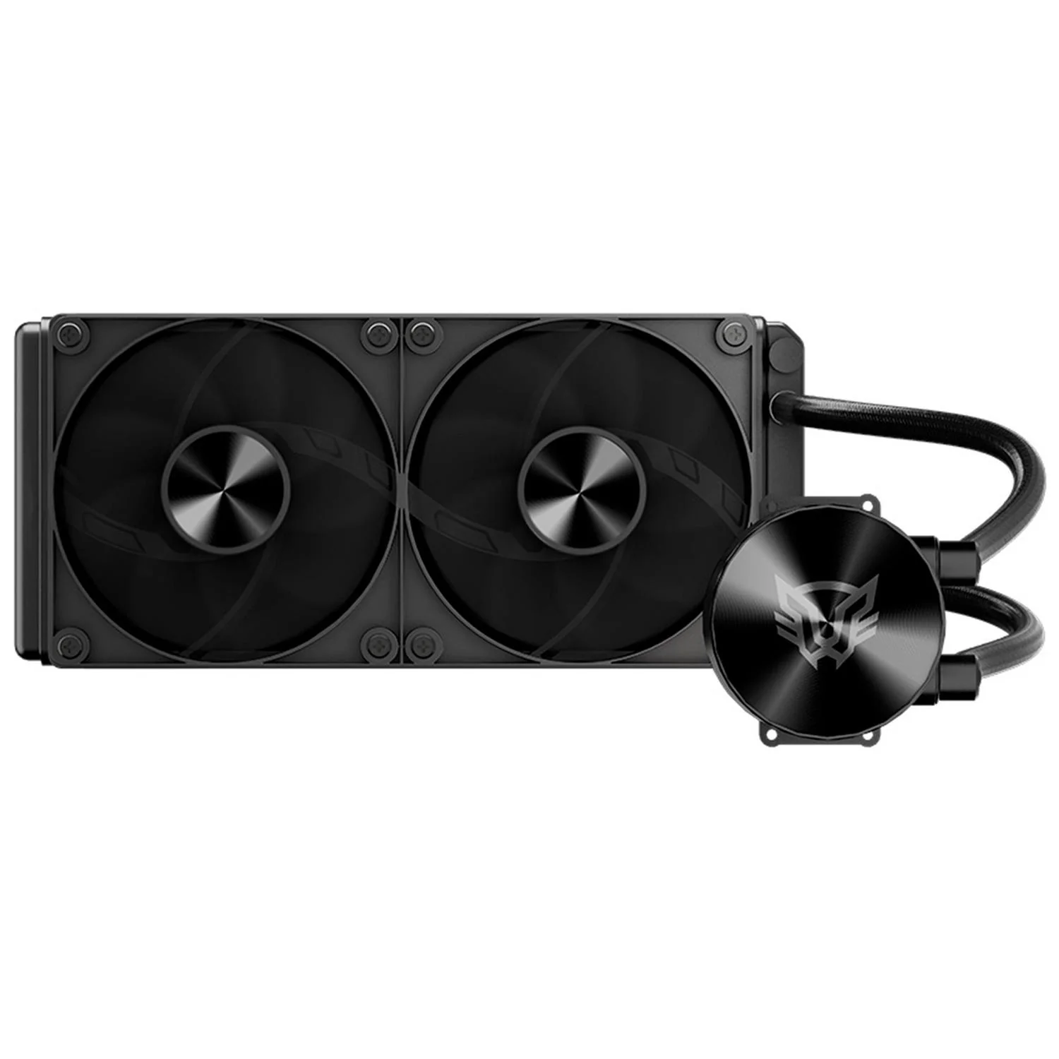Enfriamiento Liquido BALAM RUSH CRYO ALLBLACK 240mm 4 Pines PWM 1800 RPM TDP 260w LGA1851 AM5 Negro BR-944090