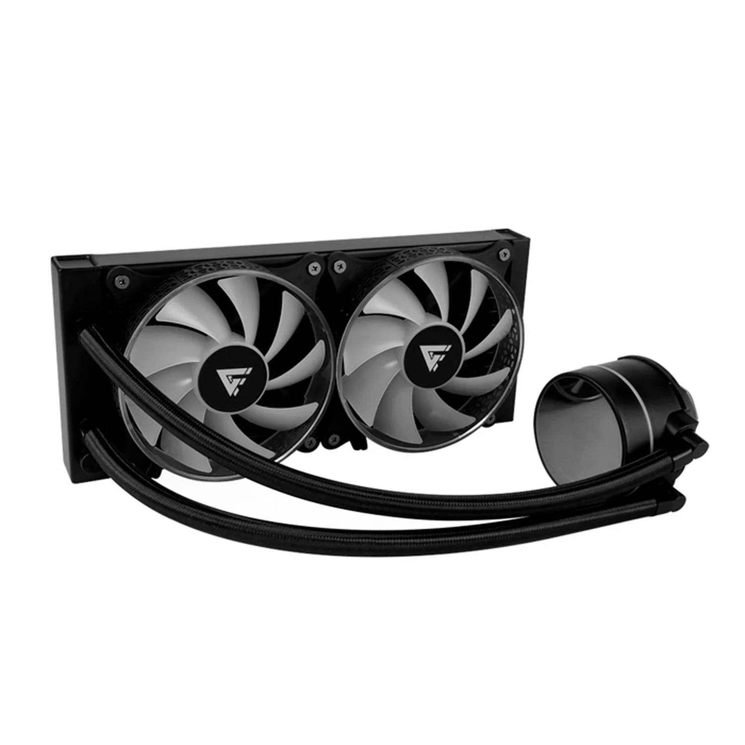 Enfriamiento Liquido GAME FACTOR LQG601 240MM RGB 2FAN Negro LQG601-BK - Image 2
