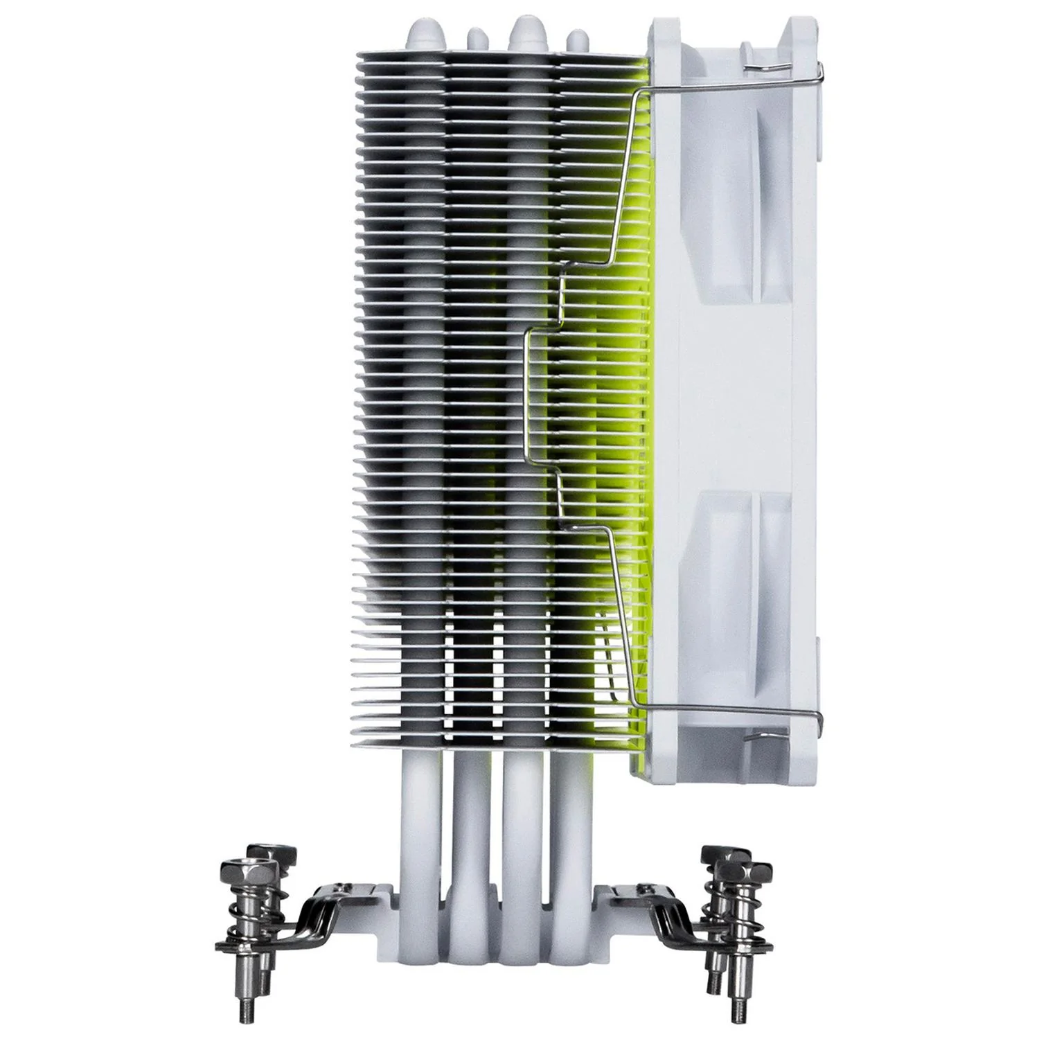 Disipador CPU Gamer MSI MAG COREFROZR AA13 WHITE 120mm ARGB PWM 2070RPM AM5 LGA 1851 Blanco - Image 4