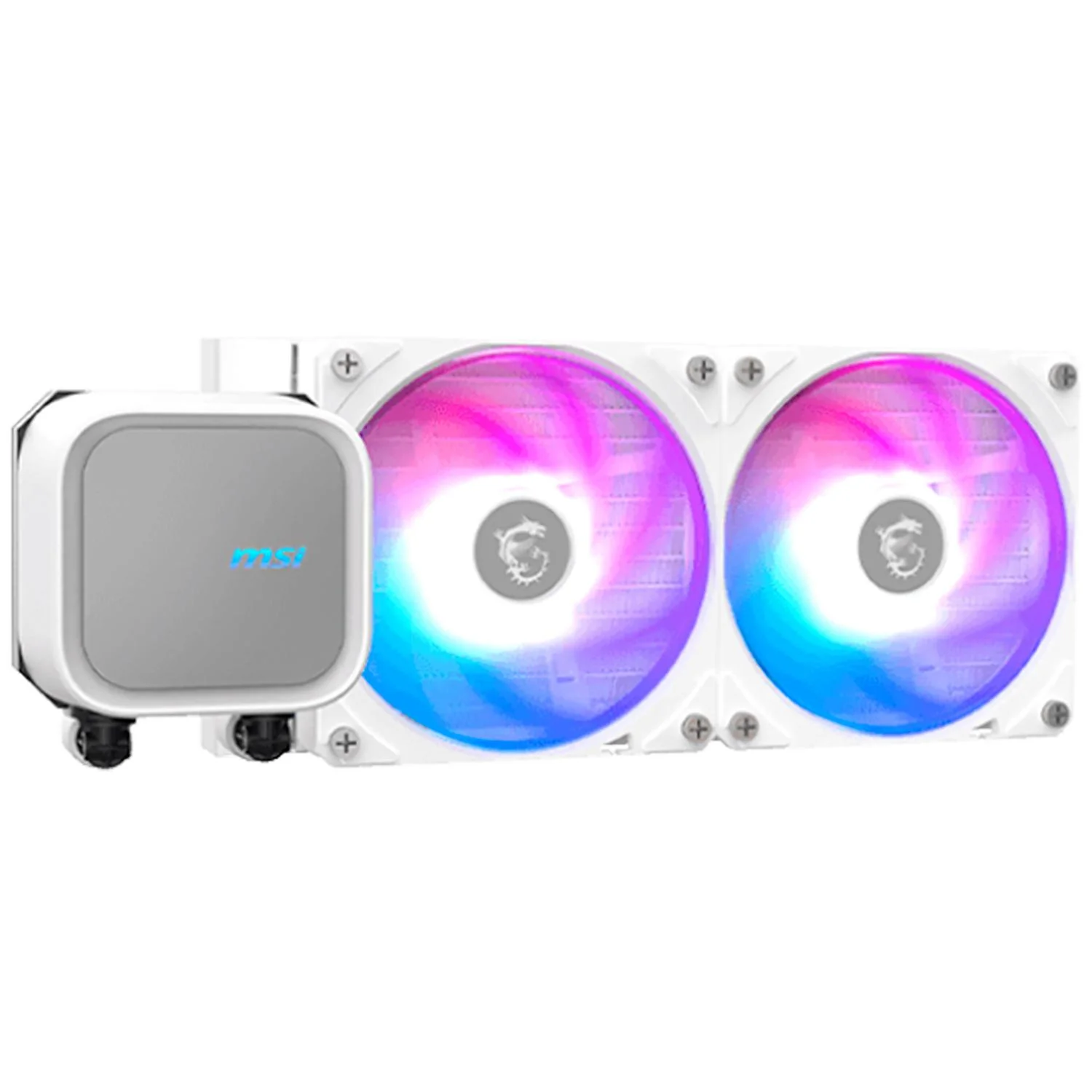 Enfriamiento Liquido MSI MAG CORELIQUID A13 240 WHITE ARGB PWM 3800RPM LGA 1851 AM5 Blanco - Image 3