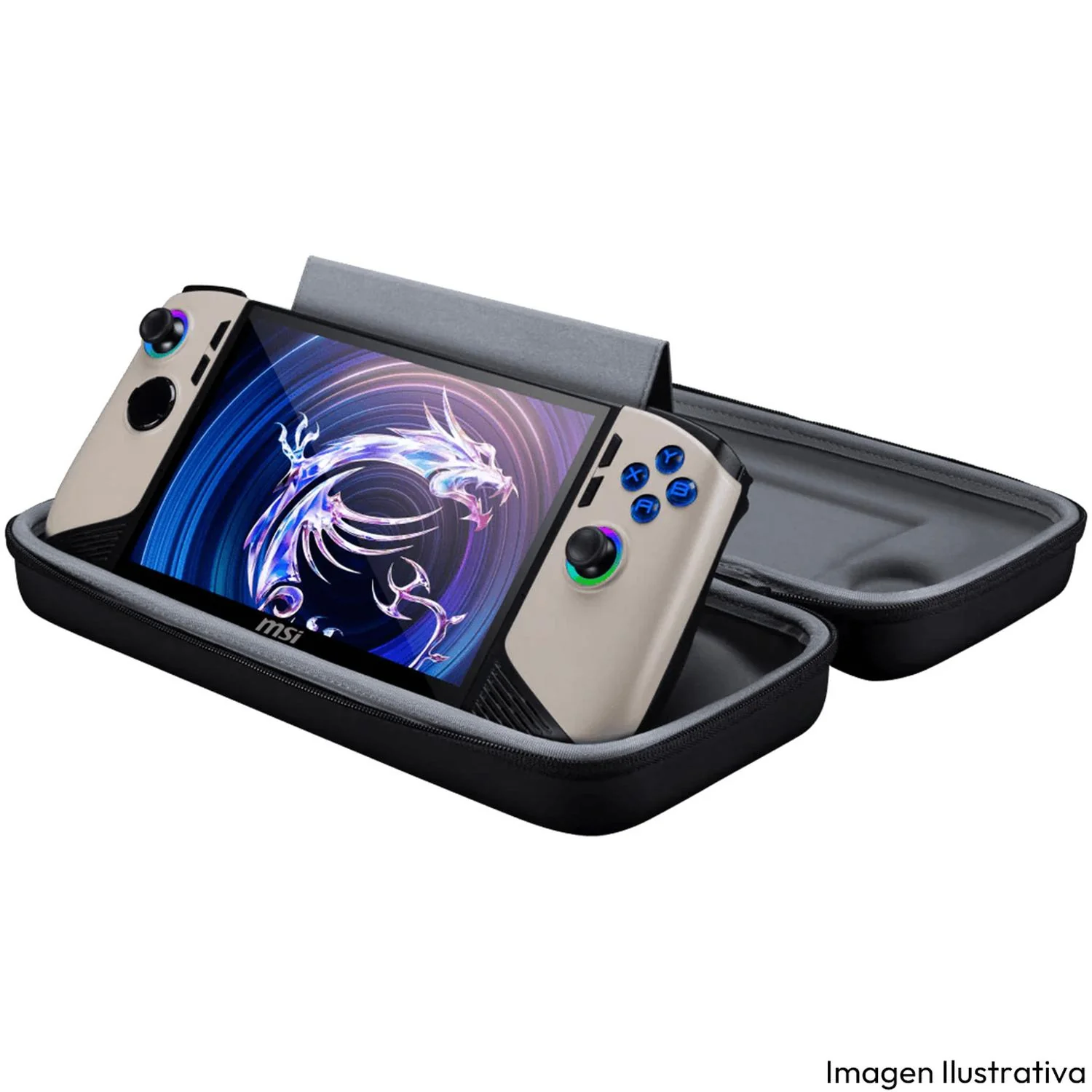 Estuche Rigido MSI Claw Travel Case II Resistente a Golpes Impresion Reflectante - Image 5