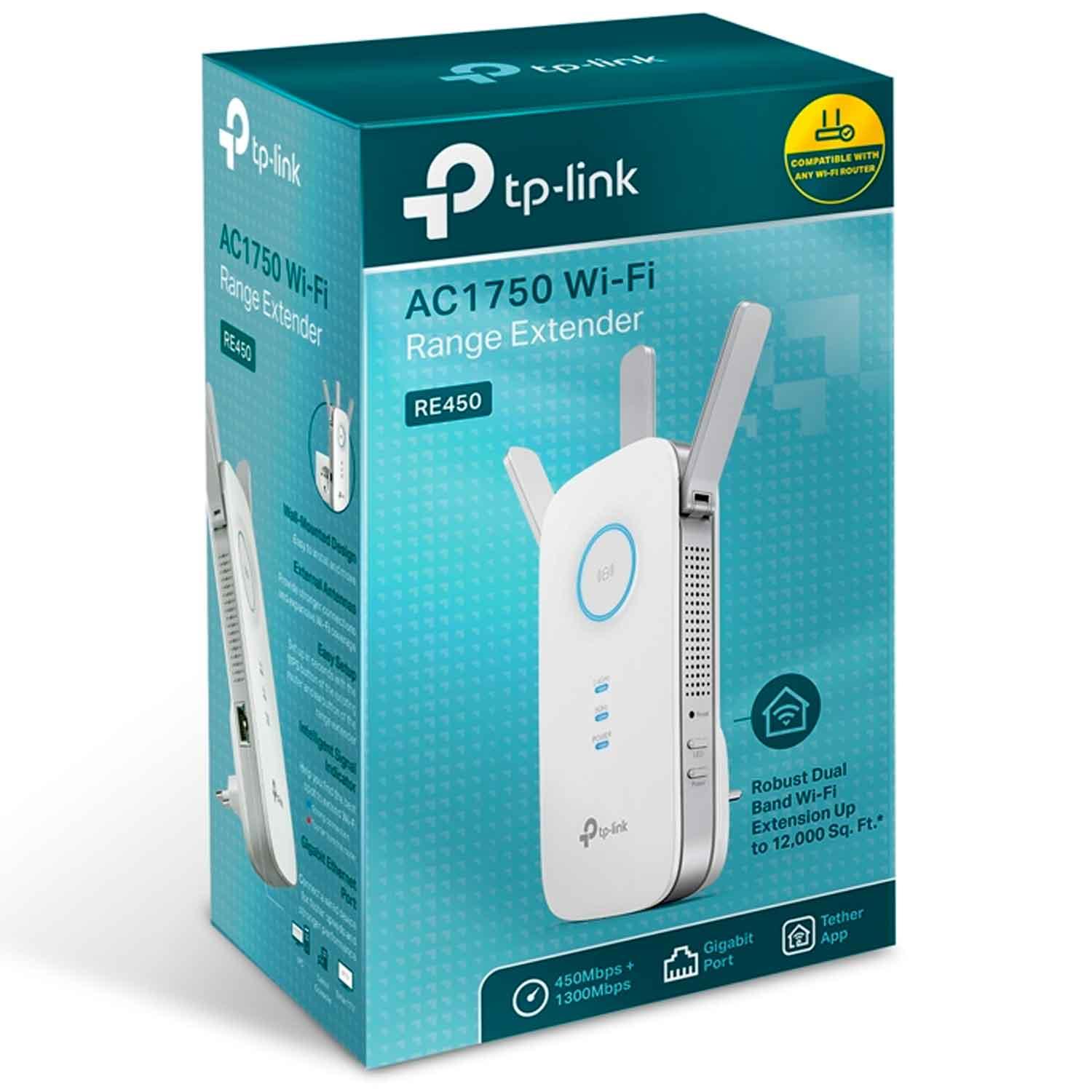 Repetidor Wifi TP-LINK RE450 AC1750 Dual Band rompemuros 1300Mbps - Image 5