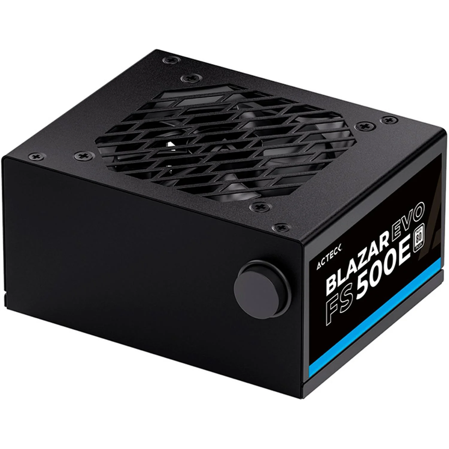 Fuente de Poder ACTECK PC 500W BLAZAR EVO FS500E Slim Micro ATX Negro ES-05002E - Image 4