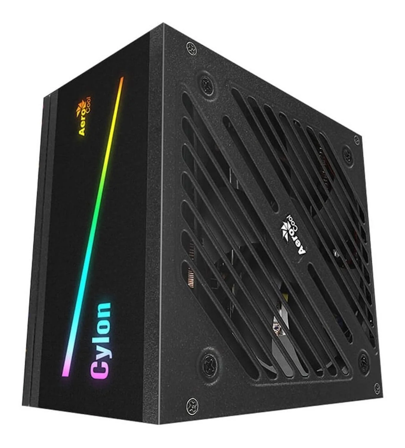 Fuente de poder Gamer AEROCOOL Cylon RGB 700W 80 Plus BRONZE - Image 2