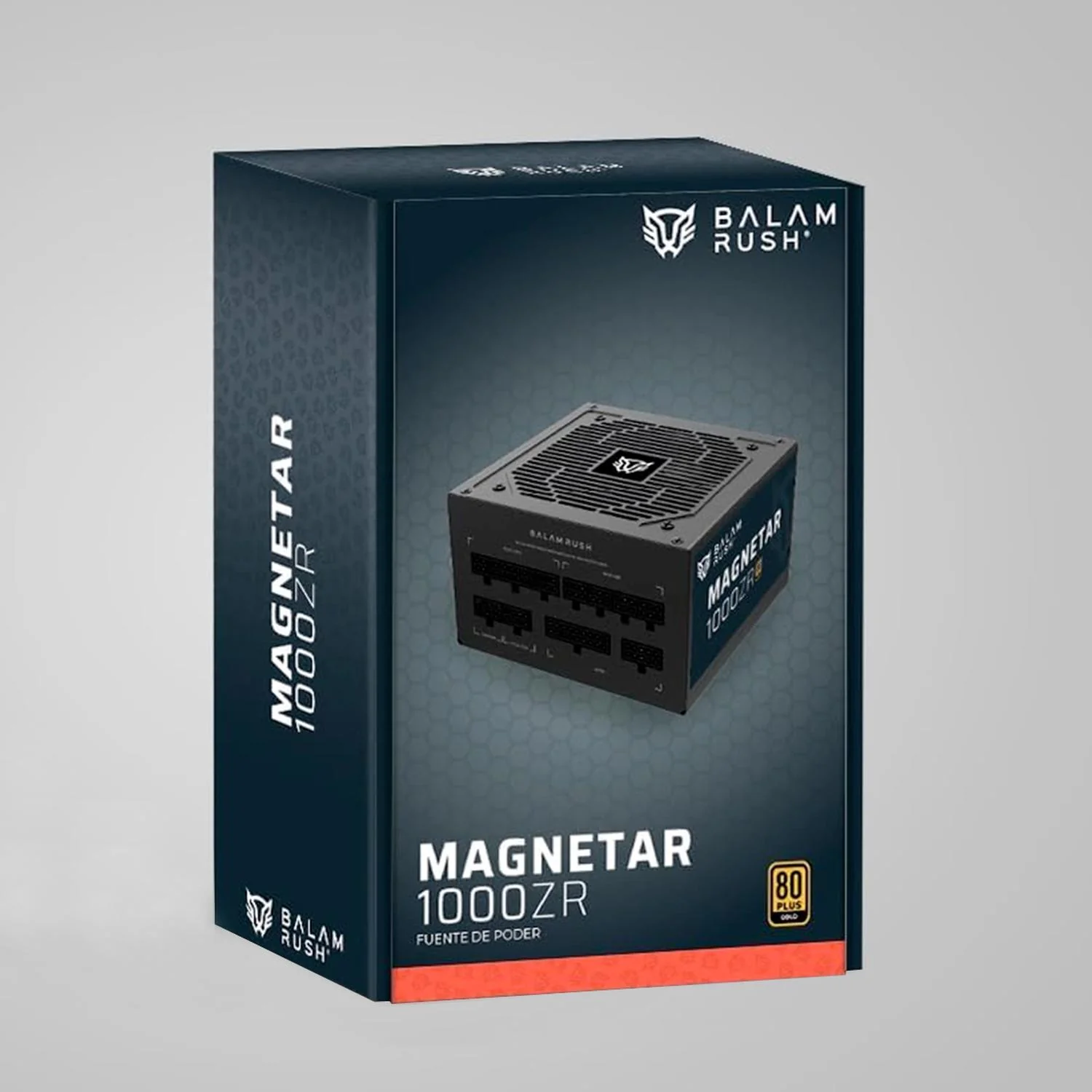 Fuente De Poder PC 1000W Gamer BALAM RUSH MAGNETAR 1000ZR 80 Plus Gold Modular Negro BR-940306 - Image 6