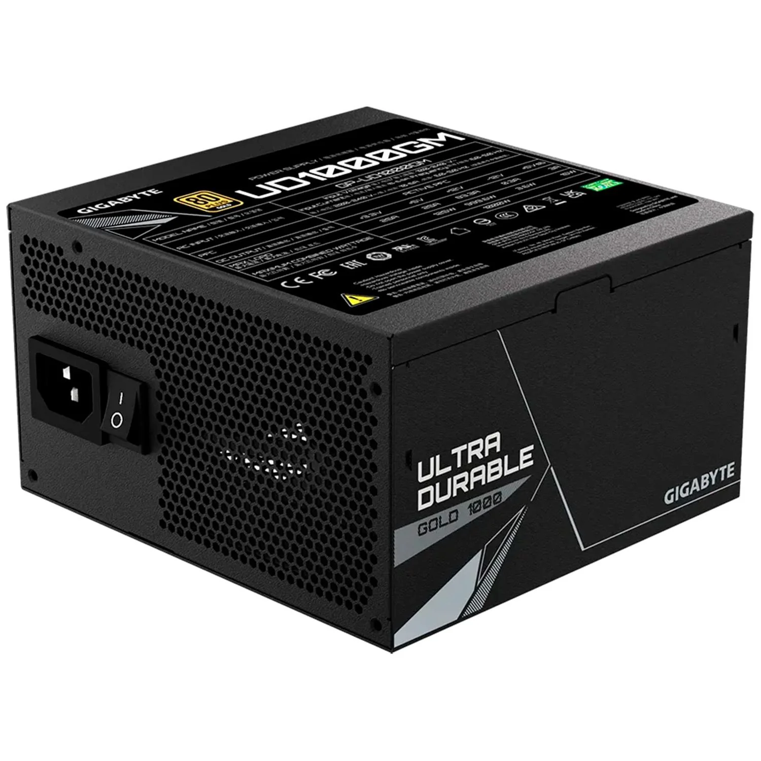 Fuente de Poder PC 1000w Gamer GIGABYTE UD1000GM 80 Plus Gold Modular GP-UD1000GM - Image 2