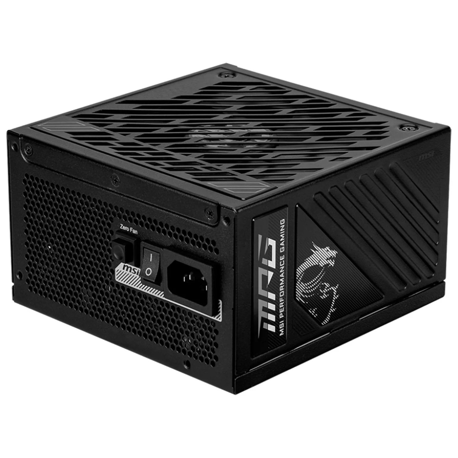 Fuente de Poder PC 1000W Gamer MSI MPG A1000GS PCIE5 80 Plus Gold Modular