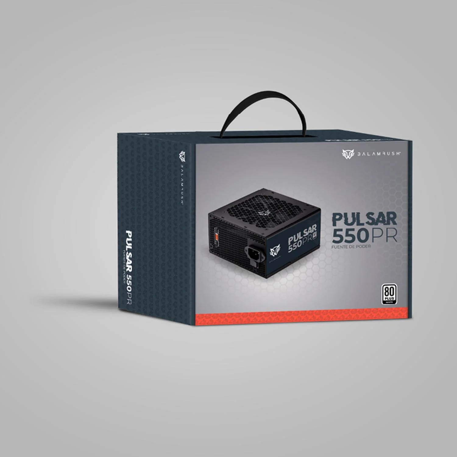 Fuente de Poder PC 550W Gamer BALAM RUSH PULSAR 550PR 80 Plus White No Modular Negro BR-937726 - Image 5