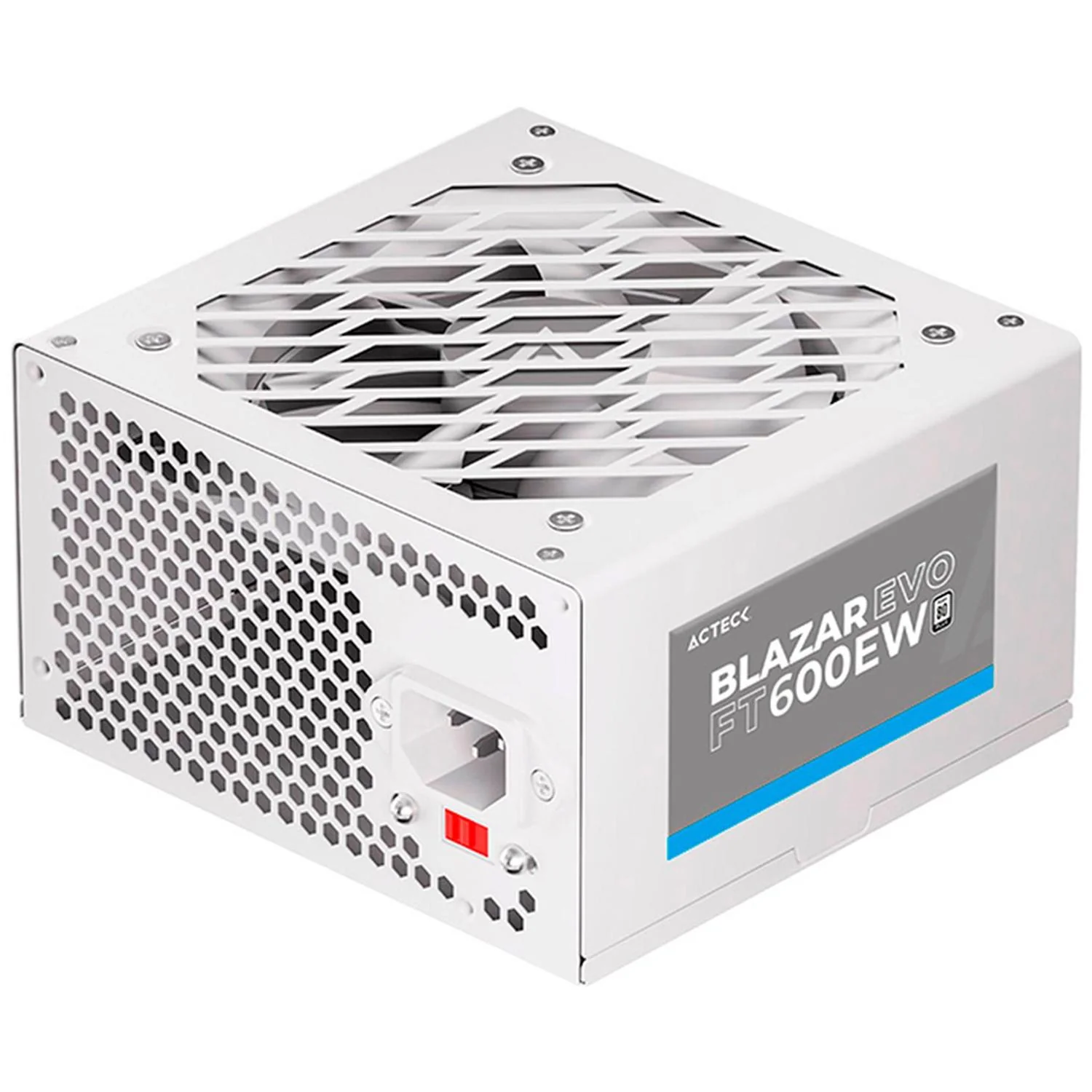 Fuente de Poder PC 600W ACTECK BLAZAR EVO FT600E Blanco ES-05003EW