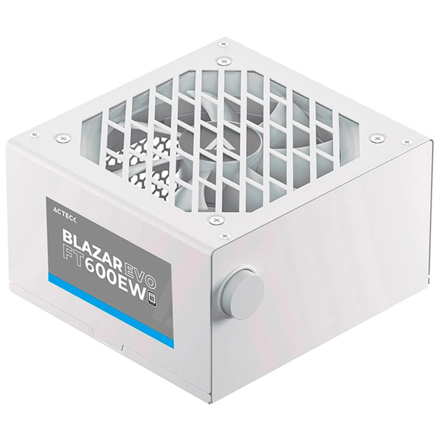 Fuente de Poder PC 600W ACTECK BLAZAR EVO FT600E Blanco ES-05003EW - Image 4