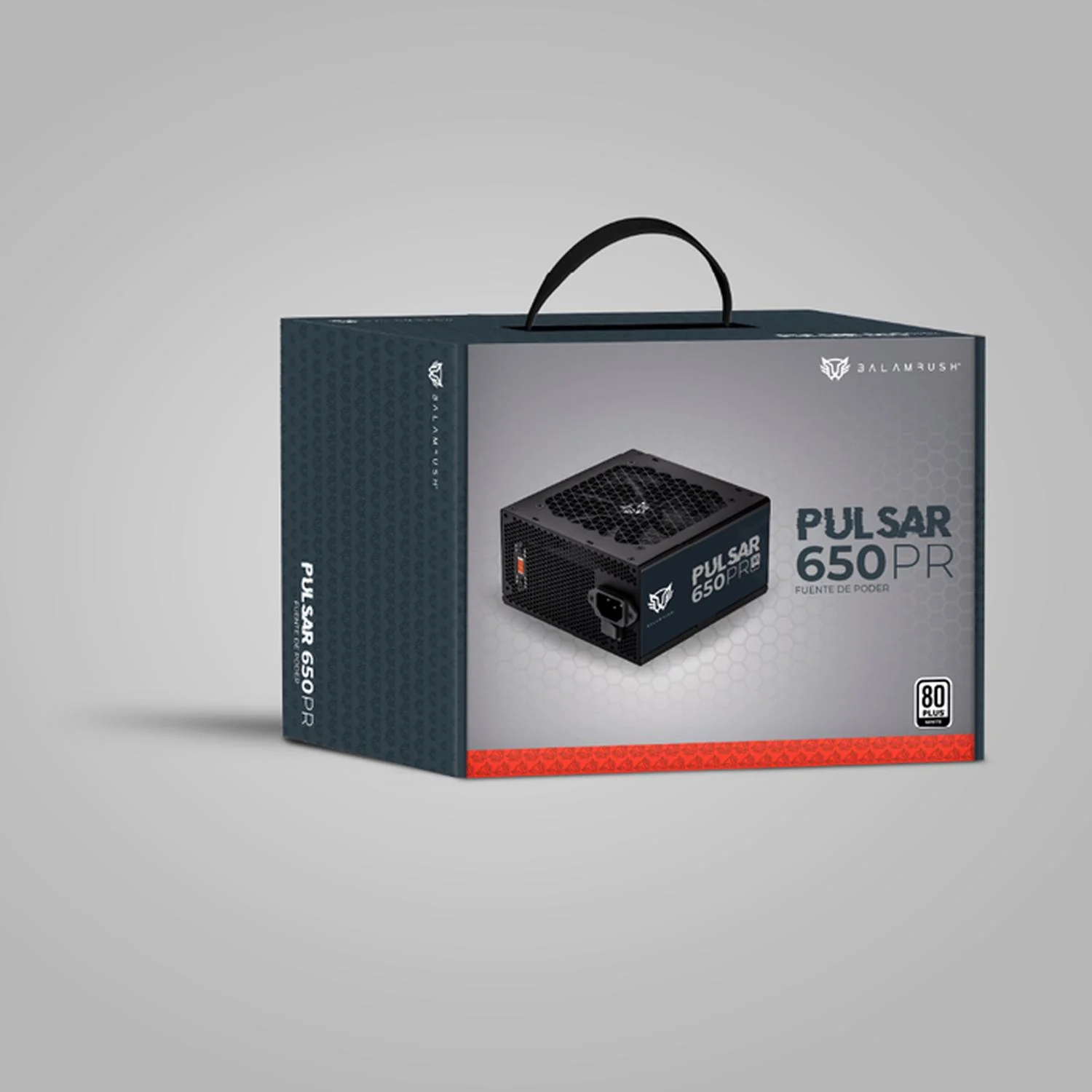 Fuente de Poder PC 650W Gamer BALAM RUSH PULSAR 650PR 80 Plus White No Modular Negro BR-937719 - Image 5