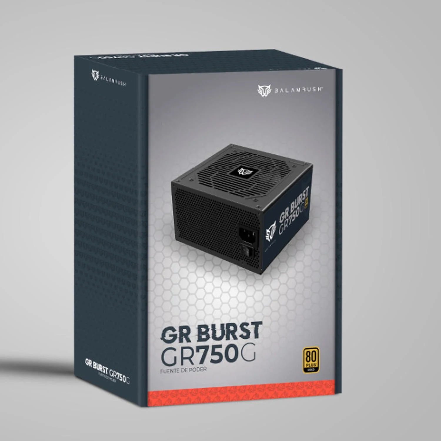 Fuente de Poder PC 750W Gamer BALAM RUSH GR BURST GR750G 80 Plus Gold Modular Negro BR-937665 - Image 5