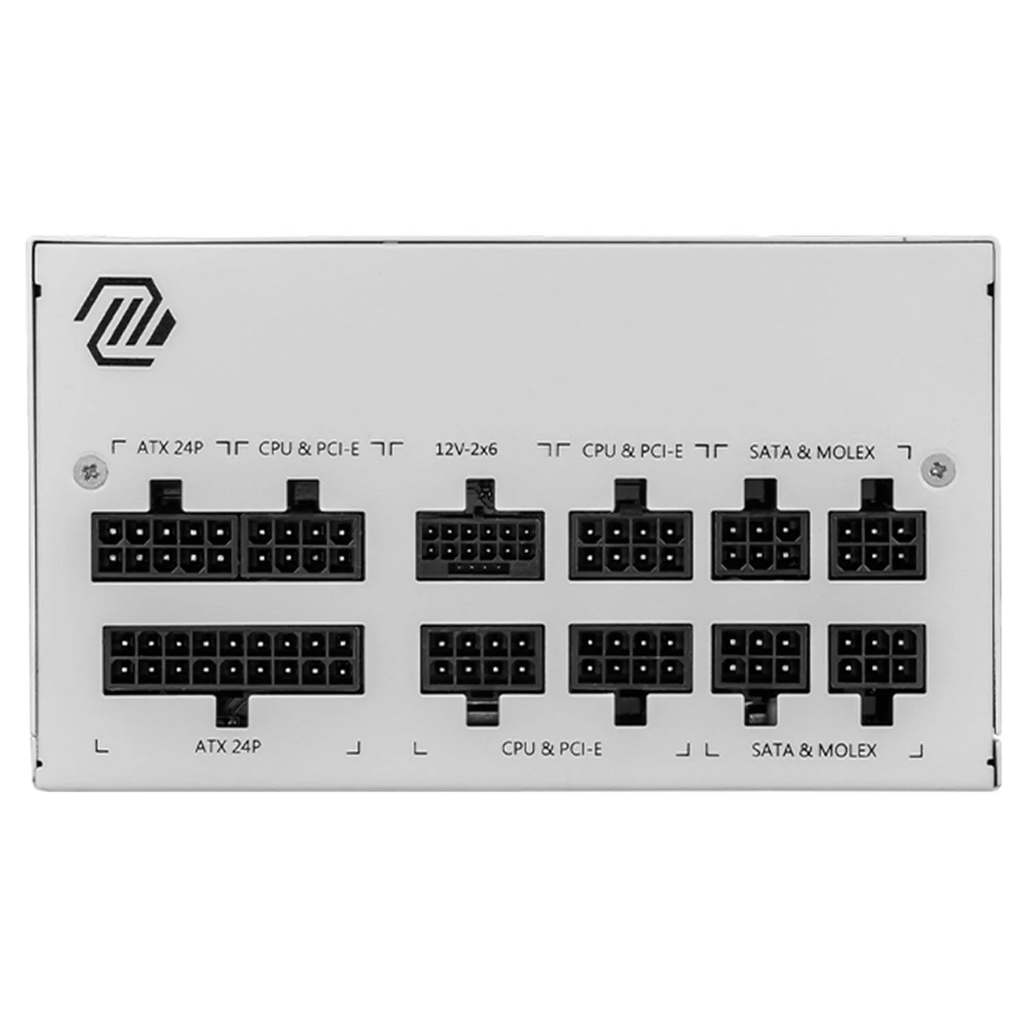 Fuente de Poder PC 850W Gamer MSI MAG A850GL PCIE5 WHITE 80 Plus Gold Modular - Image 2