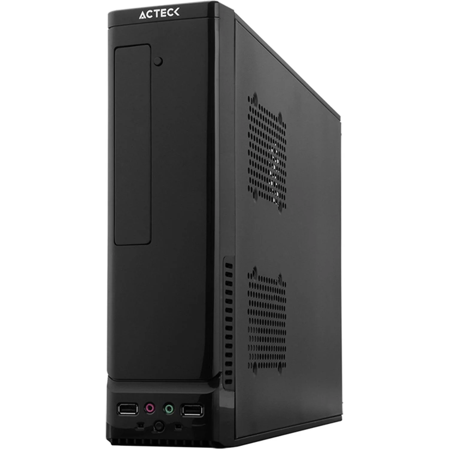 Gabinete ACTECK ATOM GS240 Fuente 450W 1 Fan Micro Torre Slim AC-929042 - Image 3