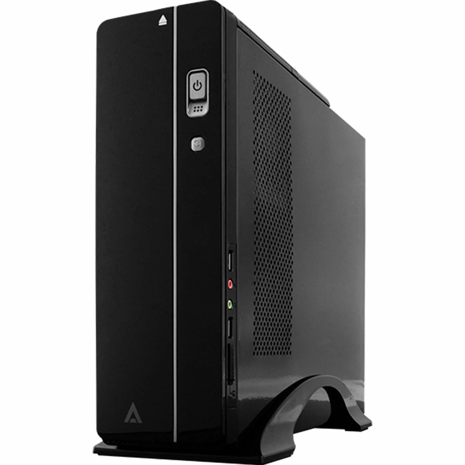 Gabinete ACTECK BERN Micro ATX Mini Torre Fuente 500w Panel Metalico USB Negro GAPC-301
