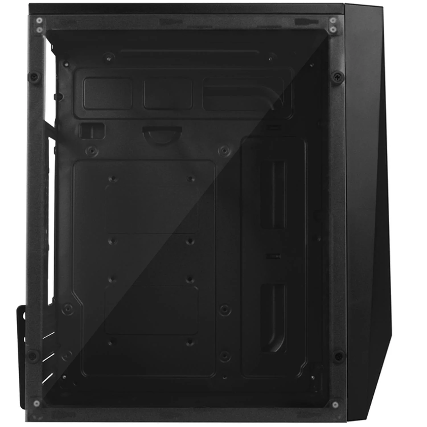 Gabinete ACTECK KIOTO GC460 Micro ATX Mini Torre Fuente 500W Acrilico RGB Negro AC-933070 - Image 6