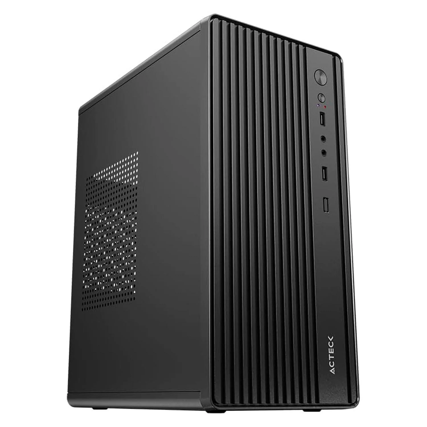 Gabinete ACTECK Performance Mini III GI210M Micro ATX Mini Torre 500W Negro AC-944588