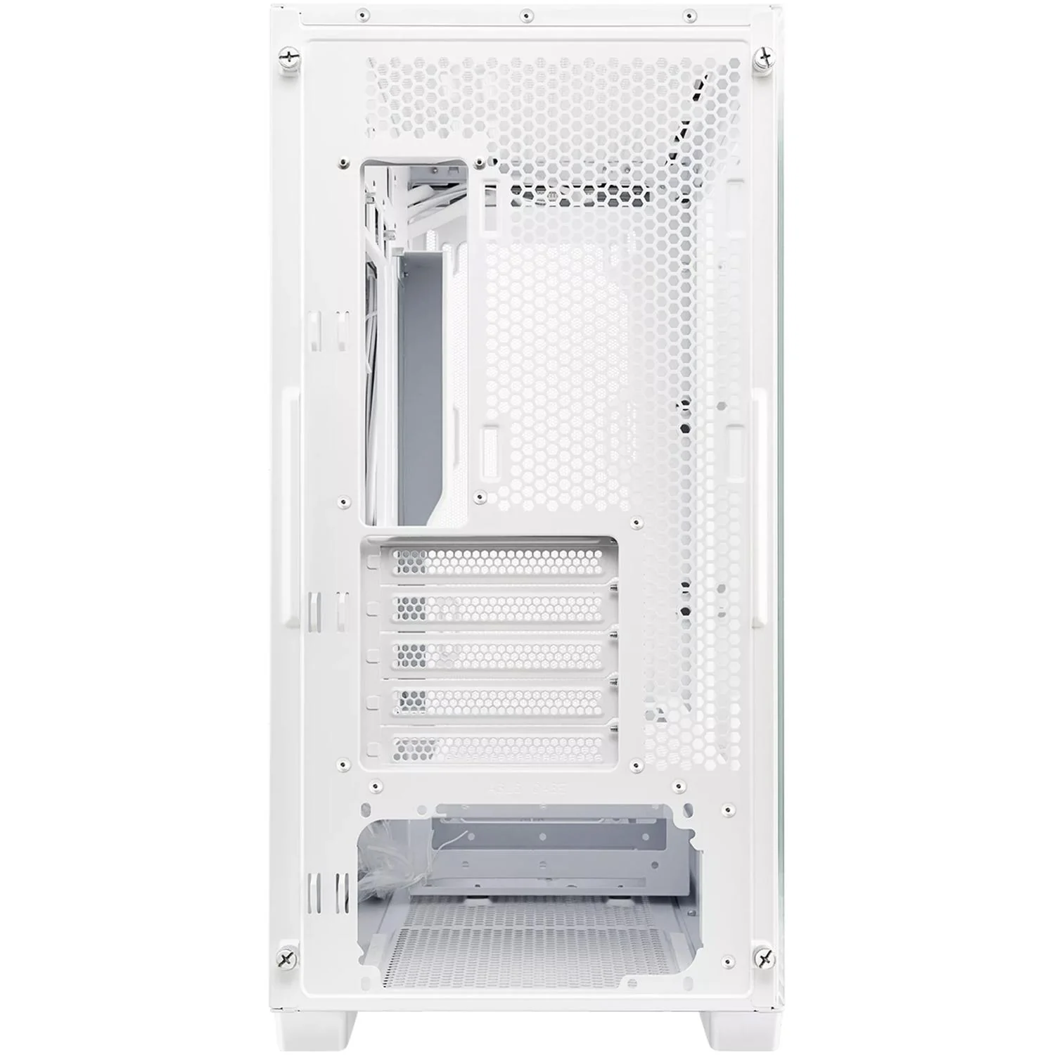 Gabinete ASUS A21 Case Micro ATX Mini Torre Cristal Templado Blanco 90DC00H3-B08000 - Image 4