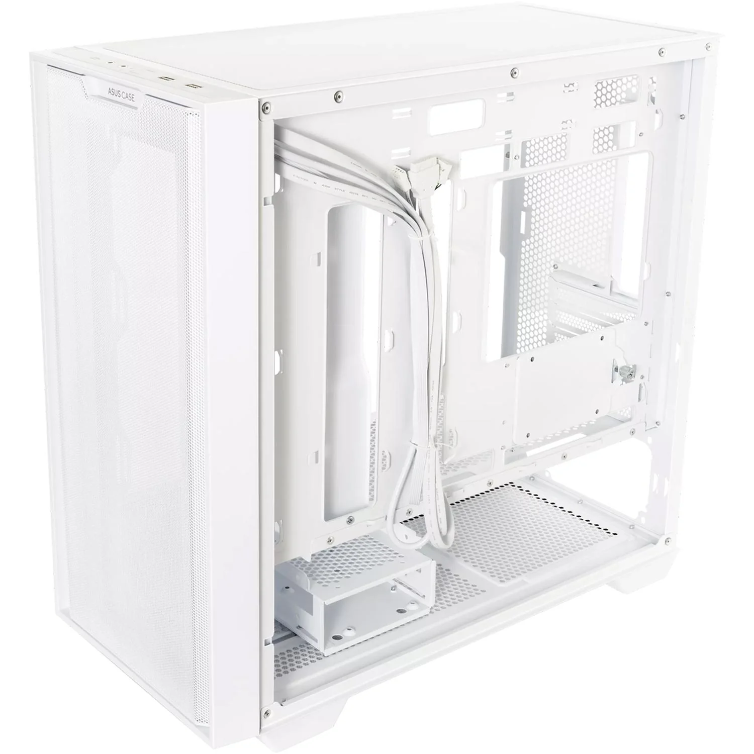 Gabinete ASUS A21 Case Micro ATX Mini Torre Cristal Templado Blanco 90DC00H3-B08000 - Image 5