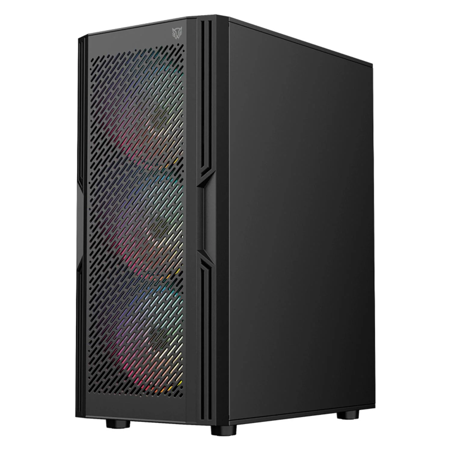 Gabinete Gamer BALAM RUSH DRAGONFLY VENTRA GM570 ATX Media Torre 4 Fan ARGB Cristal templado Frente Mesh Negro BR-943956 - Image 2
