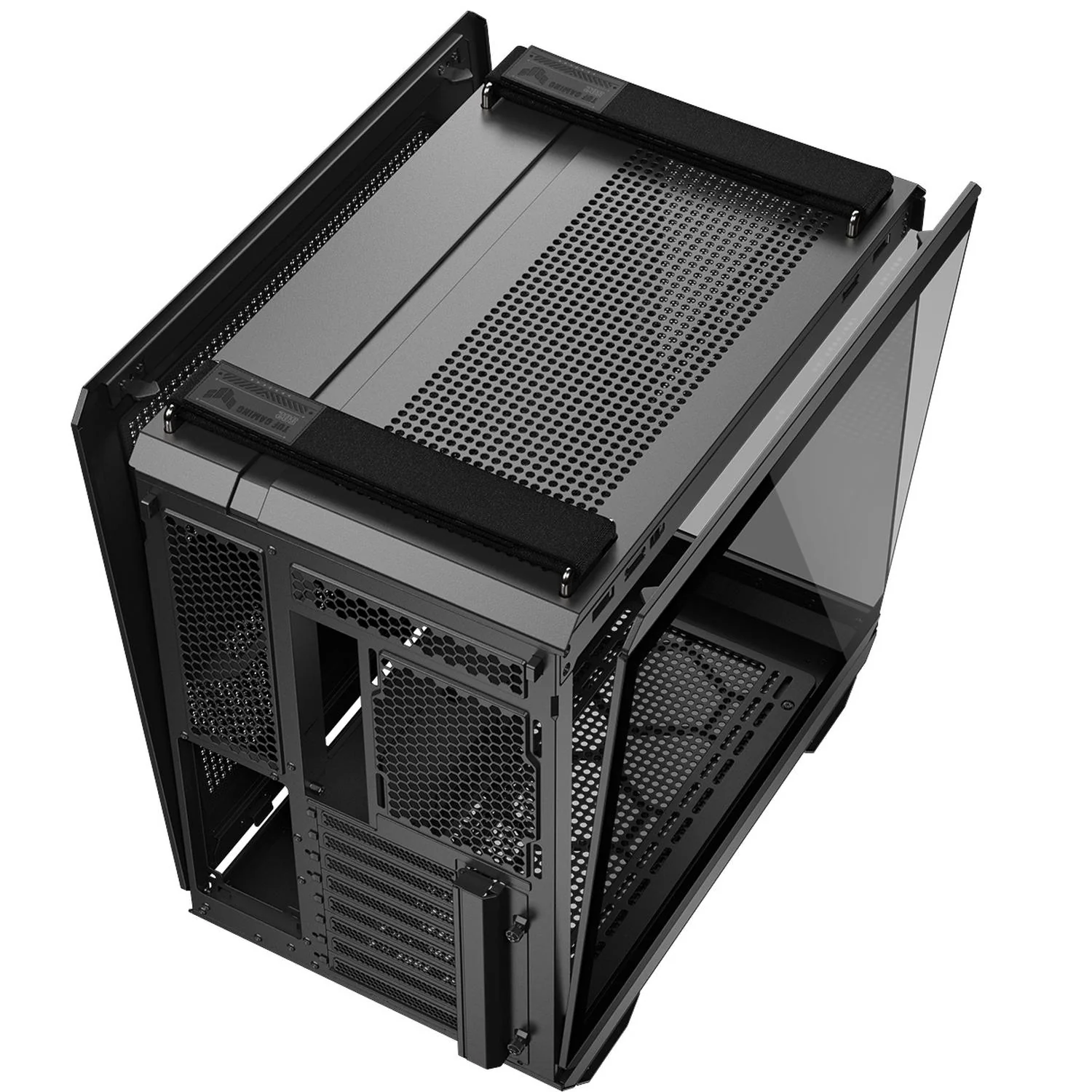 Gabinete Gamer ASUS TUF Gaming GT502 Horizon ATX Media Torre Cristal Templado USB-C Negro - Image 5
