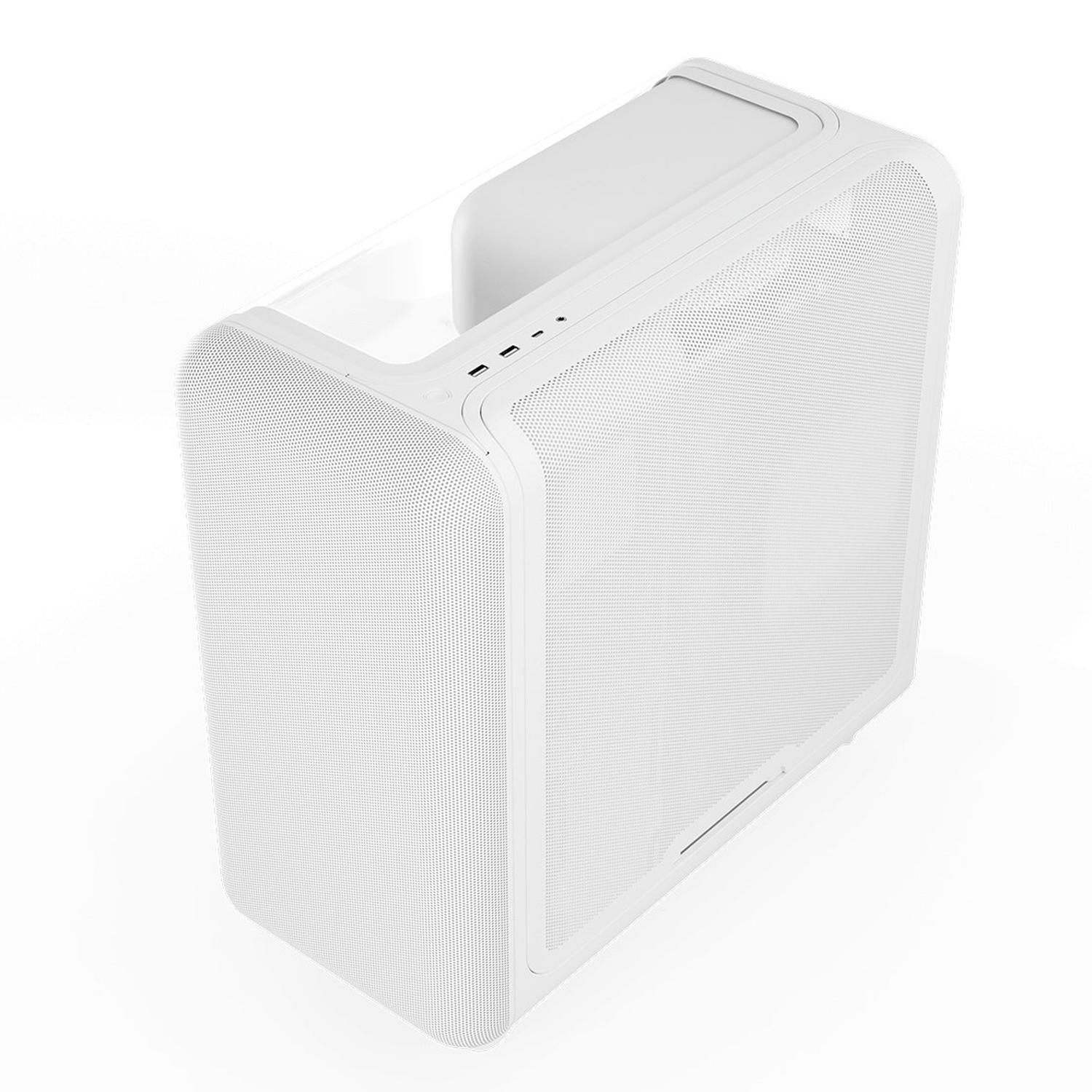 Gabinete Gamer HYTE X50 E-ATX Media Torre Cristal Templado USB-C Blanco CS-HYTE-X50G-WW - Image 2