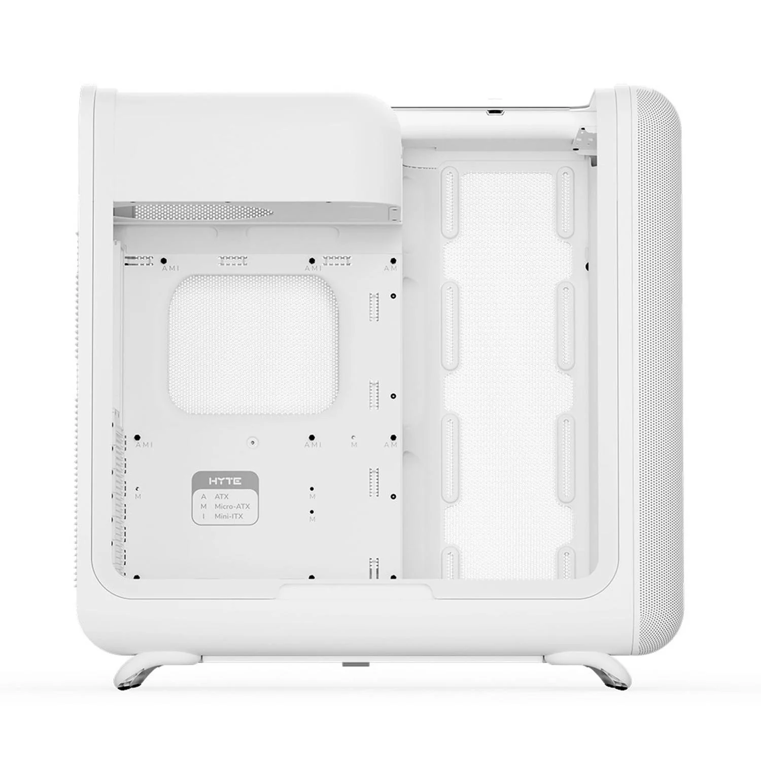 Gabinete Gamer HYTE X50 E-ATX Media Torre Cristal Templado USB-C Blanco CS-HYTE-X50G-WW - Image 4