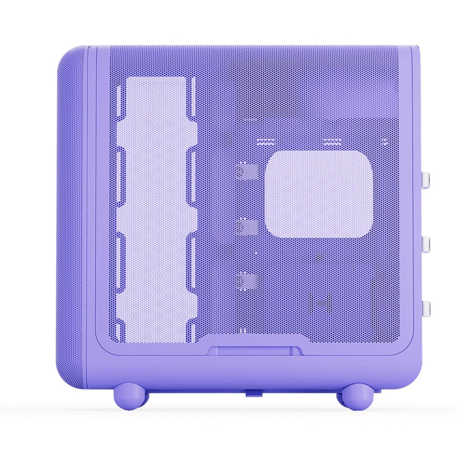 Gabinete Gamer HYTE X50 E-ATX Media Torre Cristal Templado USB-C Morado CS-HYTE-X50G-TM - Image 5