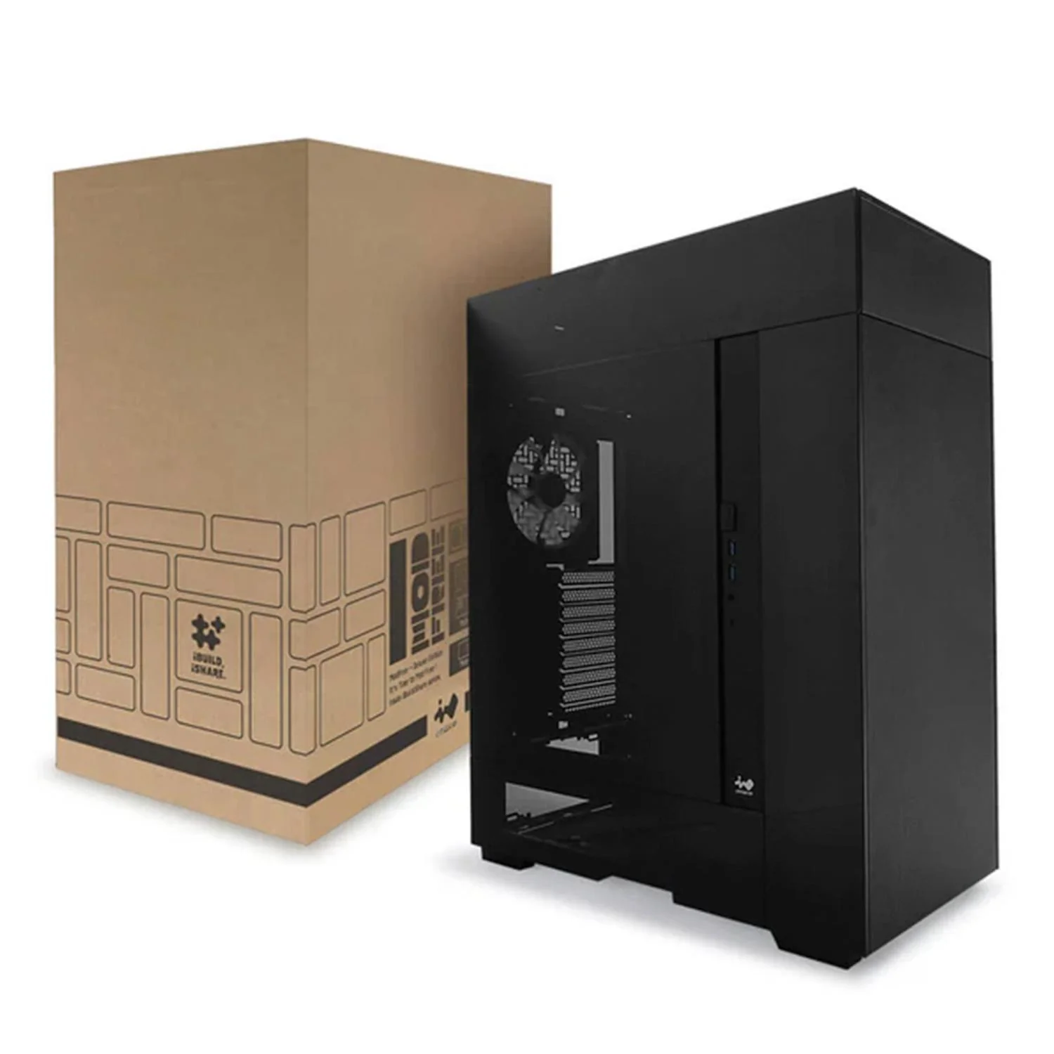 Gabinete Gamer IN WIN MODFREE DELUXE E-ATX Full Torre 7 Fan Cristal Templado IW-CS-MFDELU-BLK - Image 5