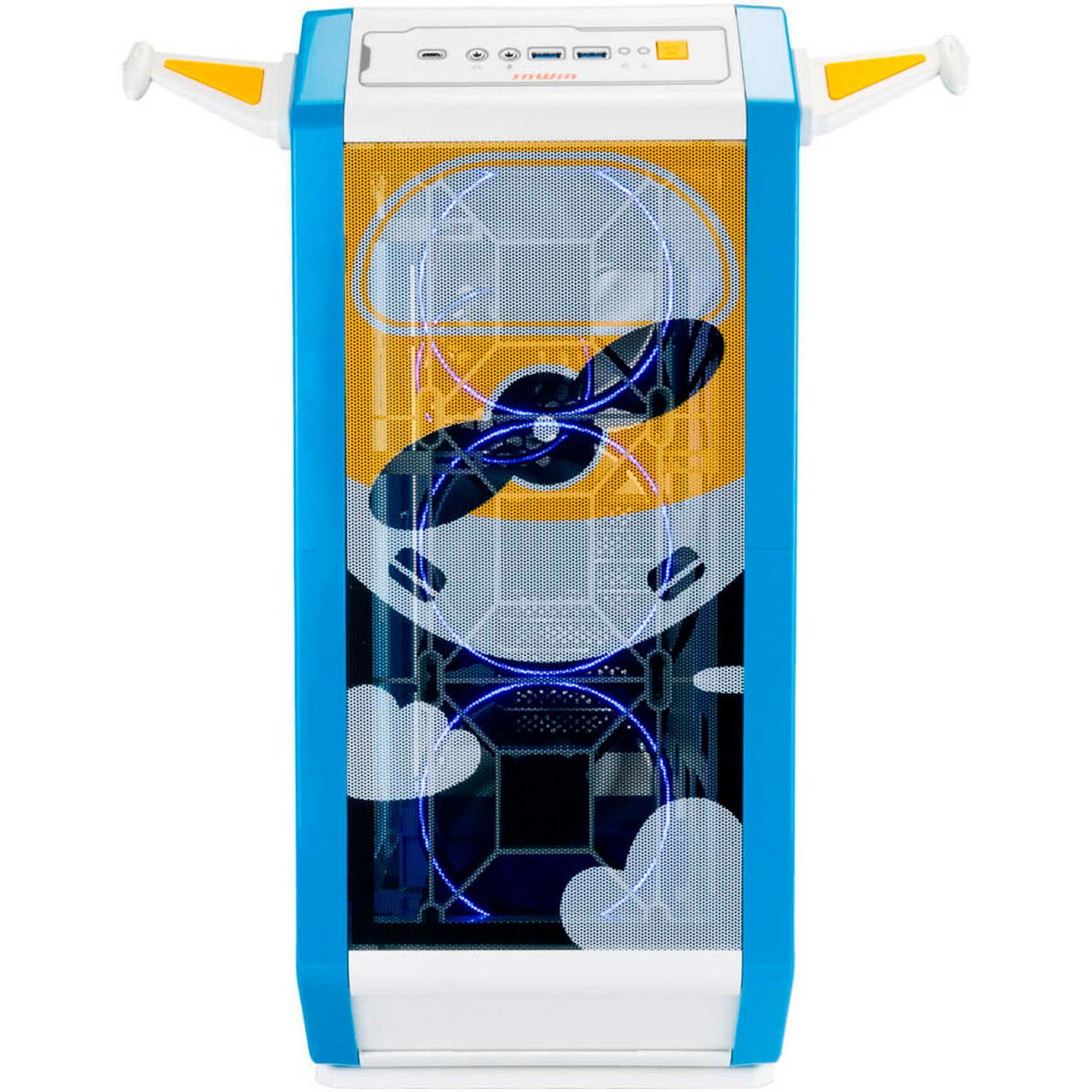 Gabinete Gamer IN WIN MONSTERS-A PLANNIE E-ATX Media Torre Cristal Templado USB-C IW-CS-CASEMONSTERS - Image 4