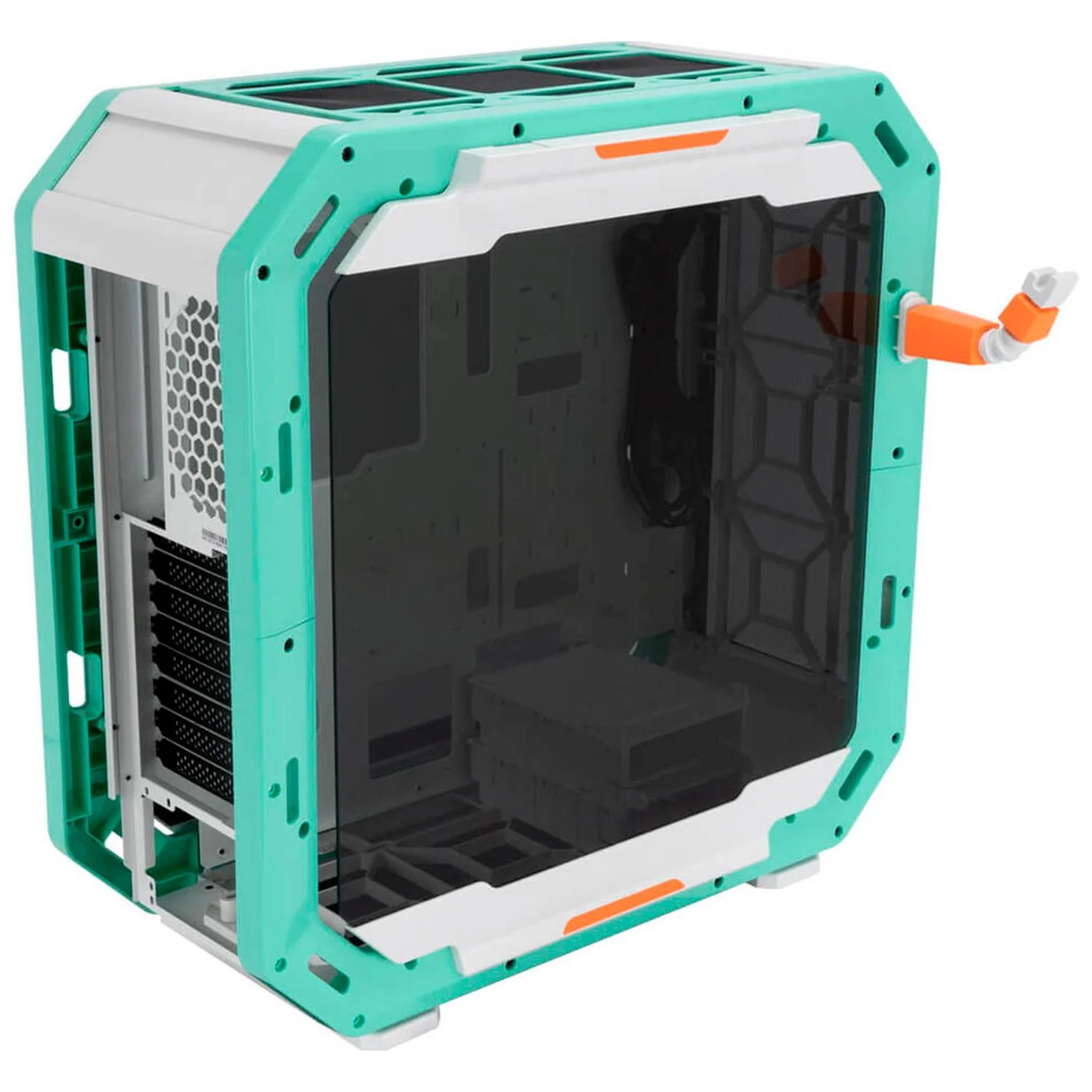 Gabinete Gamer IN WIN MONSTERS-A ROBERT E-ATX Media Torre Cristal Templado USB-C IW-CS-CASEMONSTERS- - Image 3