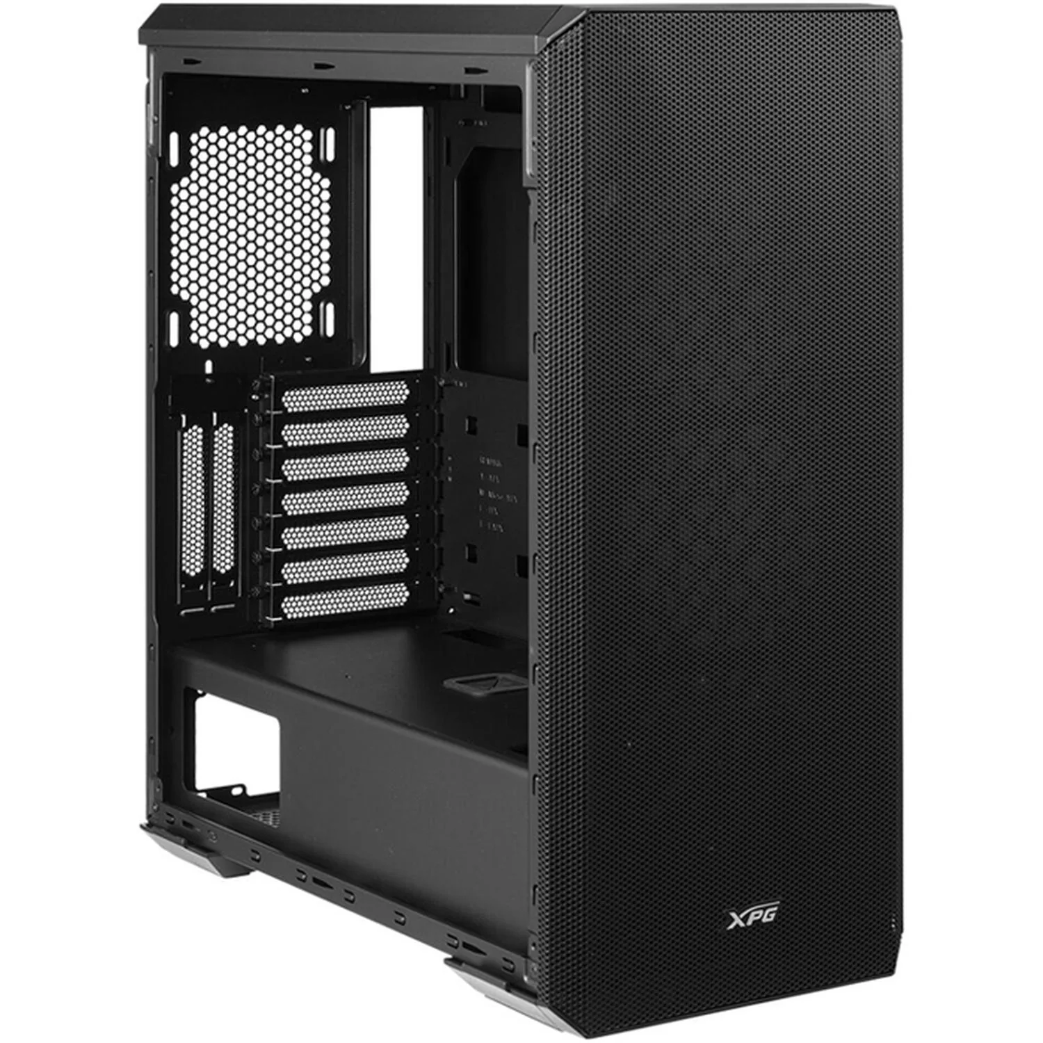 Gabinete Gamer XPG DEFENDER E-ATX Media Torre 3 FAN Cristal Templado Negro DEFENDER-BKCWW - Image 5