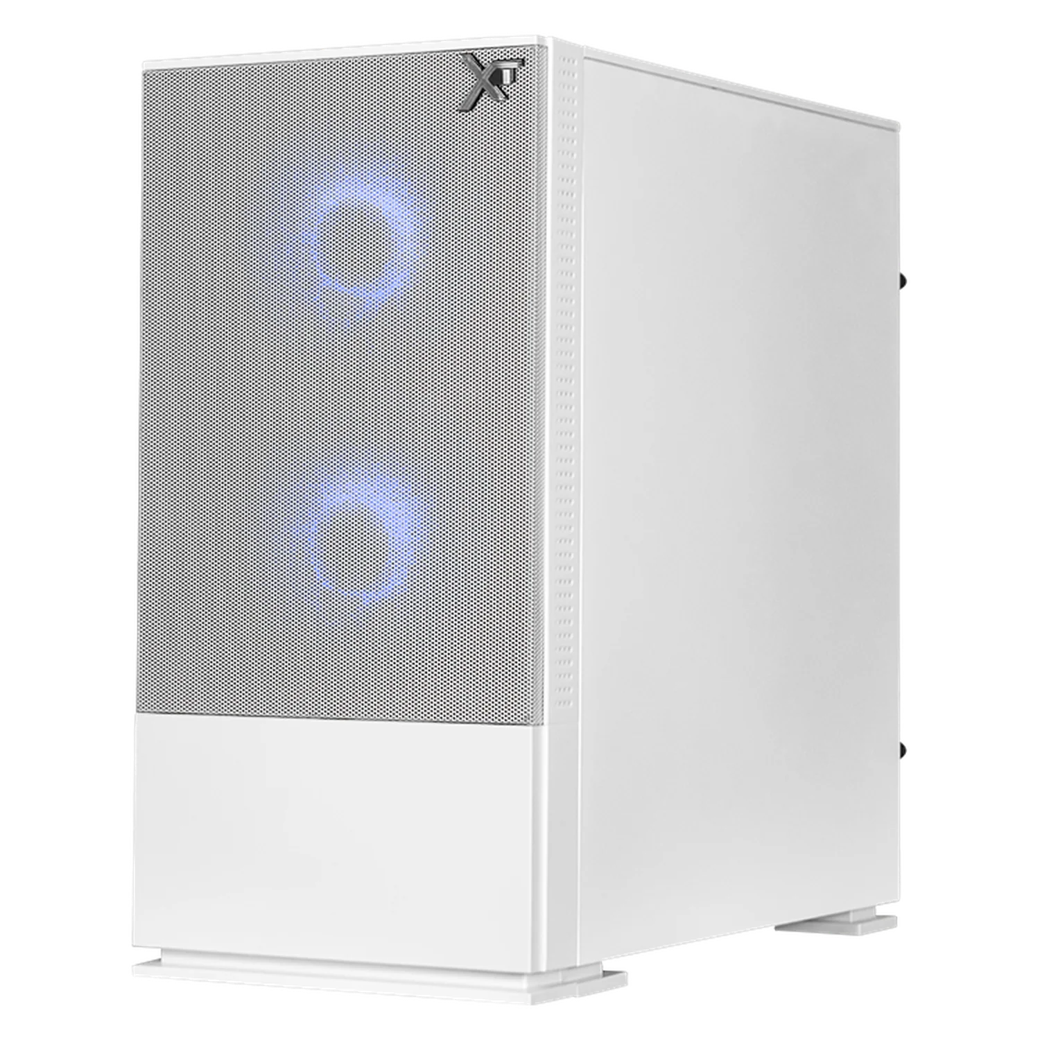 Gabinete XTREME PC GAMING Air Flow Mini Torre 3 Fan ARGB Blanco CXTB701WT - Image 3