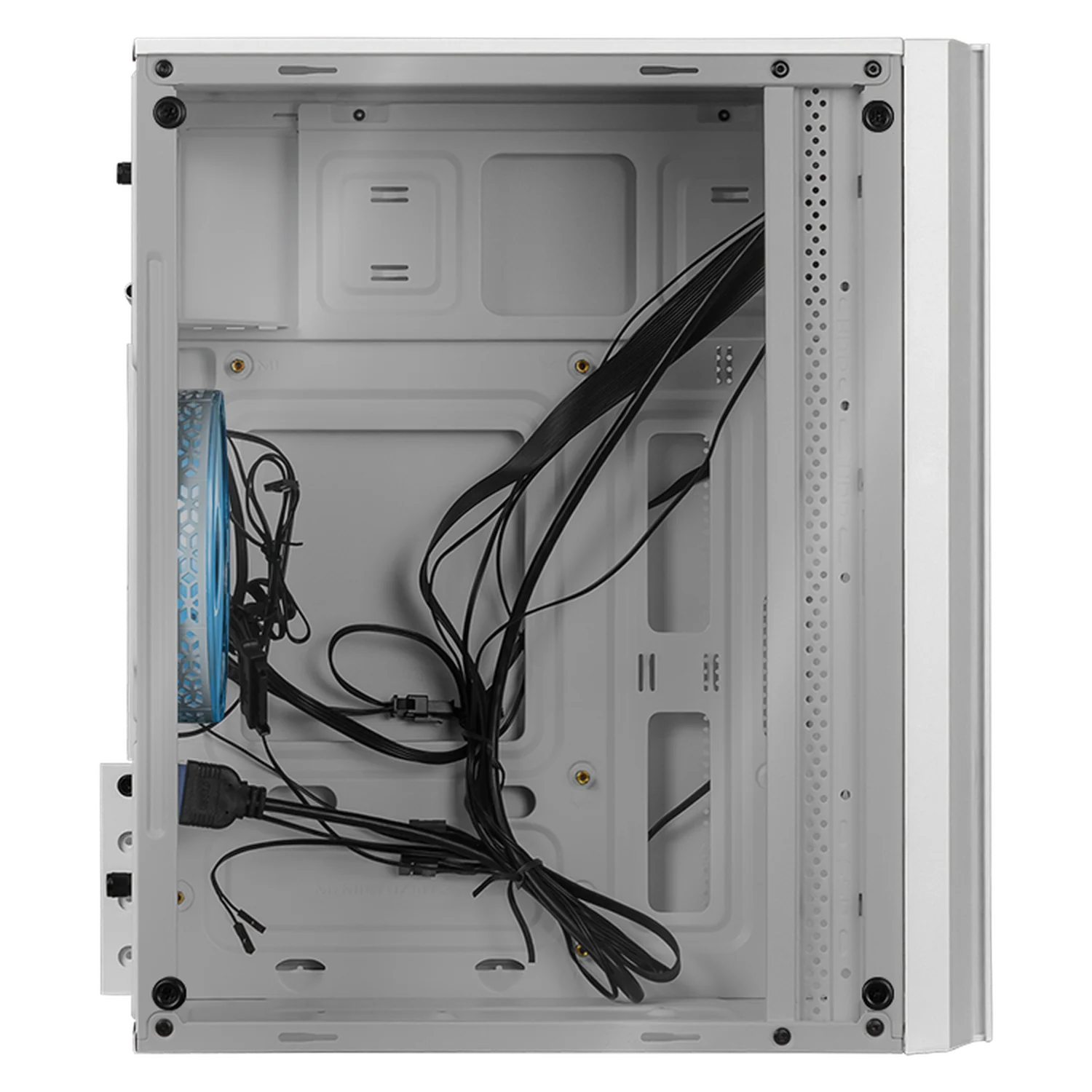 Gabinete XTREME PC GAMING Air Max Mini Torre 3 Fan ARGB Blanco CXTM2WT - Image 5