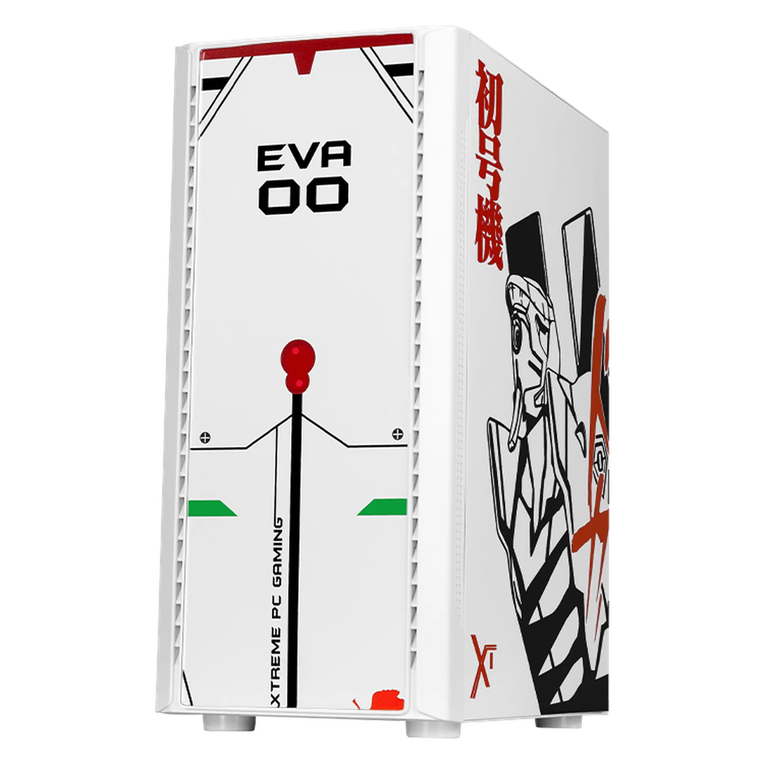 Gabinete XTREME PC GAMING Evangelion 00 V3 Edition Mini Torre 3 Fan RGB Blanco CXTEV730WT - Image 2