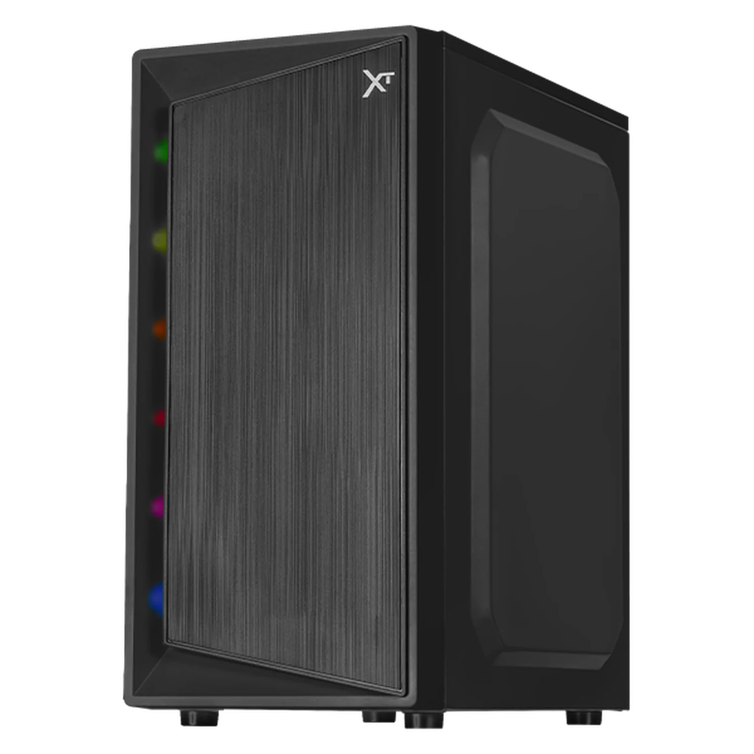 Gabinete XTREME PC GAMING Squad Mini Torre 1 Fan FRGB Negro CDXT900BK - Image 2