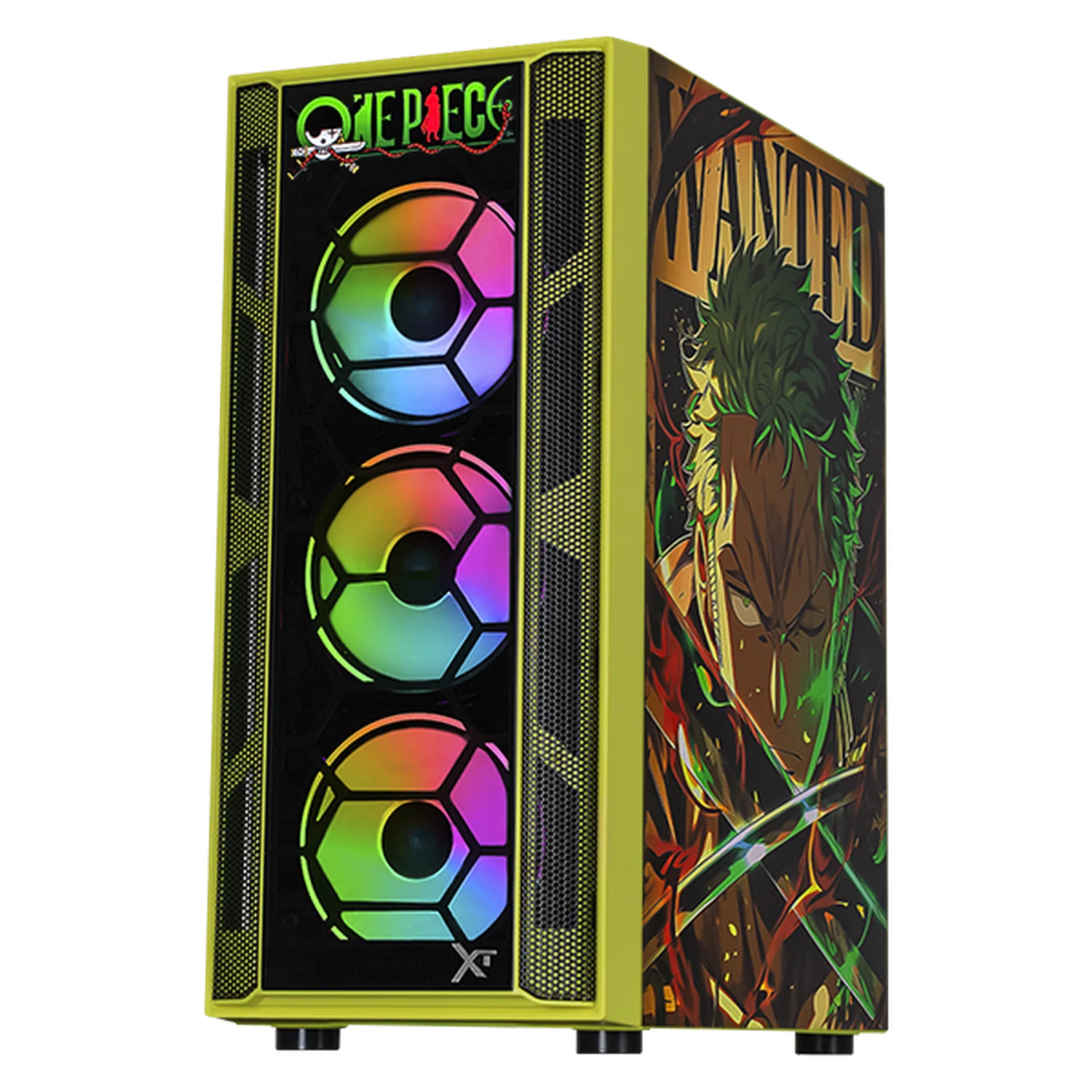 Gabinete XTREME PC GAMING Zoro Edition Media Torre 4 Fan ARGB Verde Neon CXTZOKRNG - Image 2