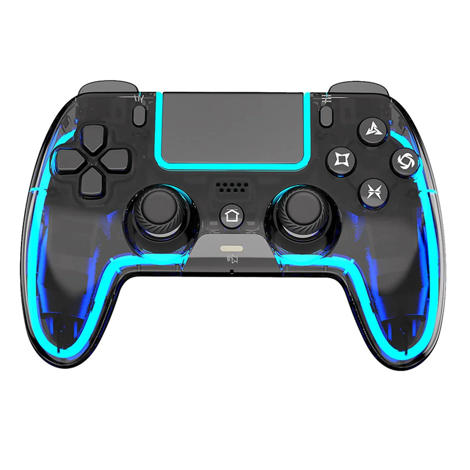 Gamepad BALAM RUSH KONTROL LUCID G690 Conexion Dual Bt 5.0 / USB-C PS5 , Android , IOS , Pc RGB Negr
