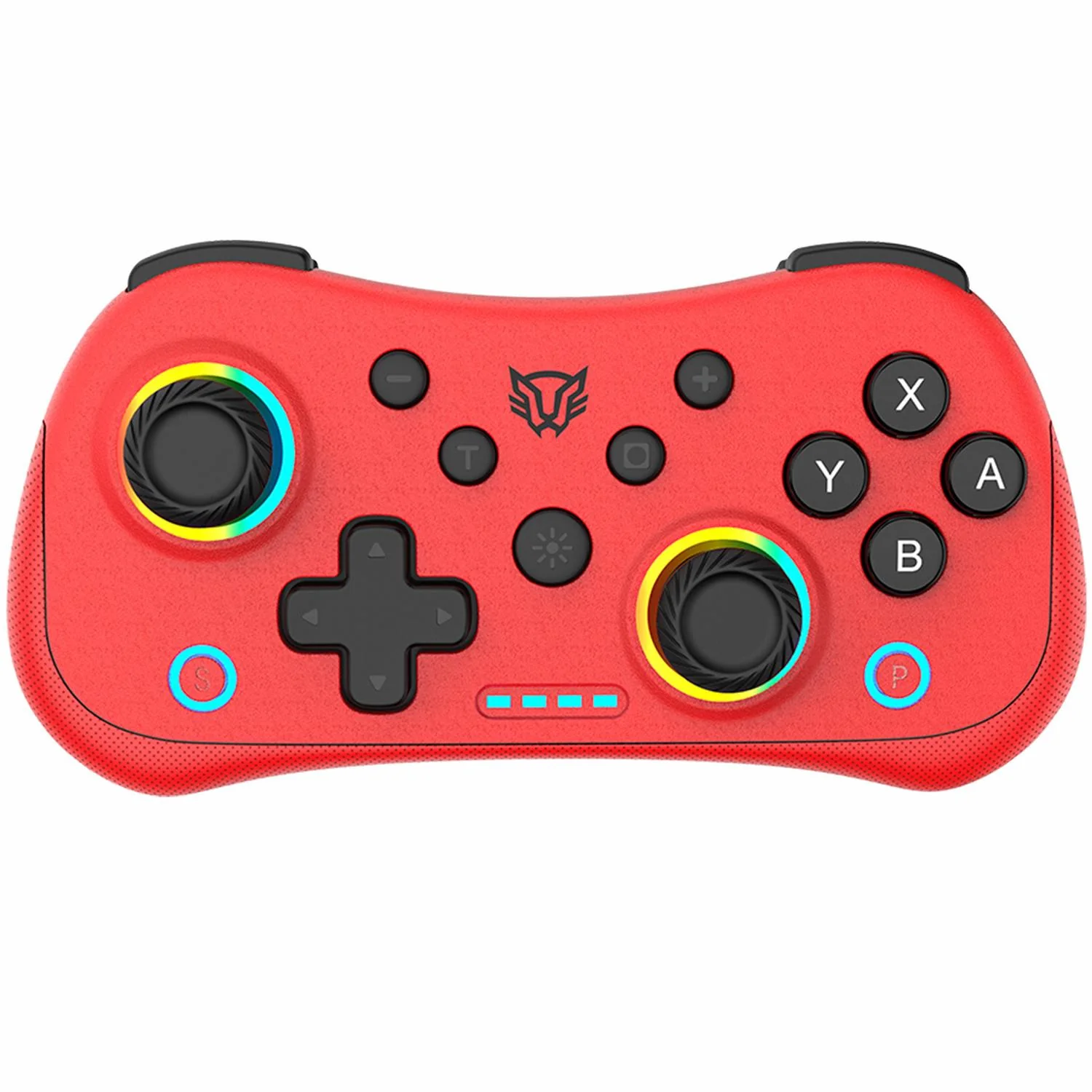 Gamepad BALAM RUSH KONTROL POCKET G555 Conexion Dual Bluetooth 5.0 / USB-C Switch Android iOS PC Rojo BR-942584