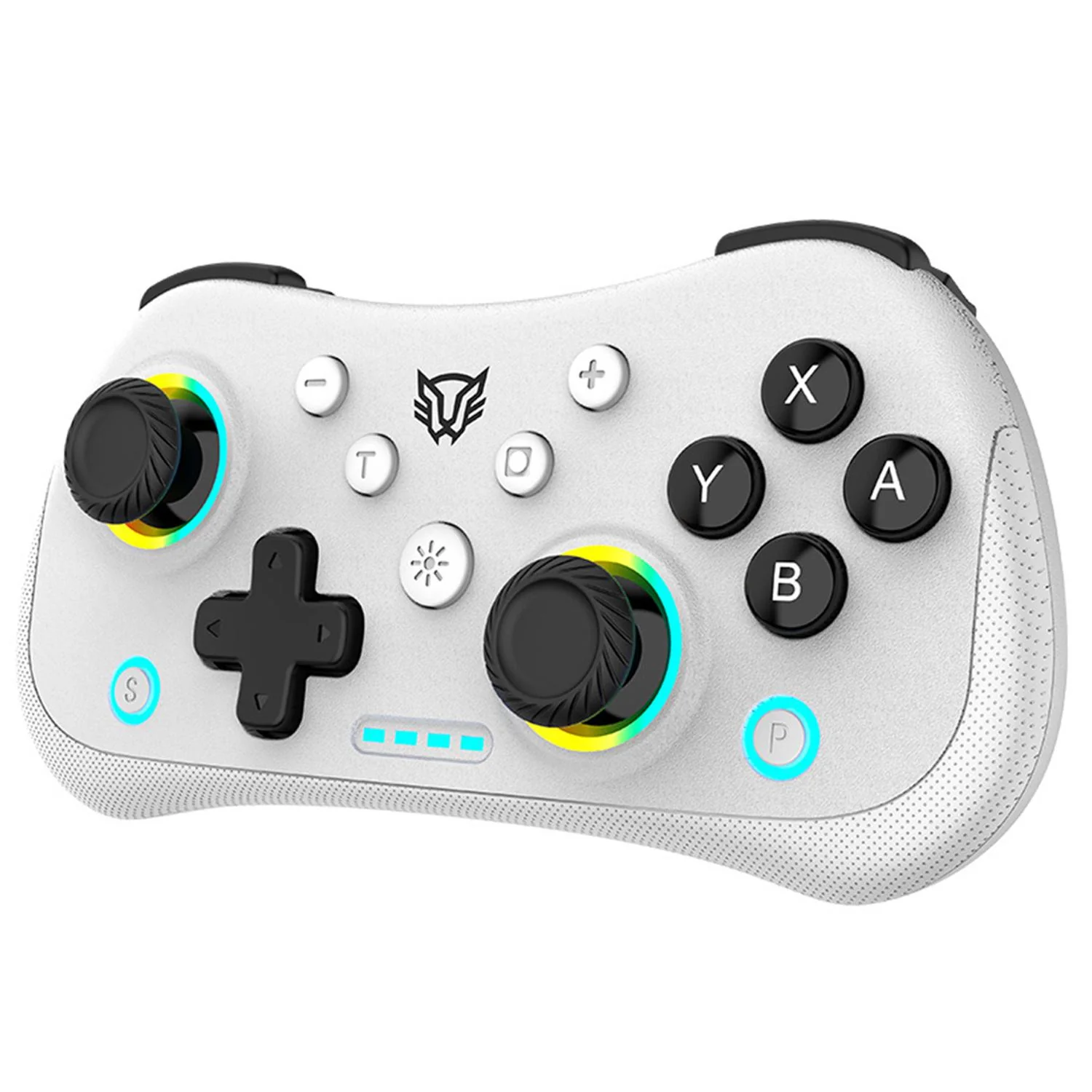 Gamepad BALAM RUSH KONTROL POCKET G555 Conexion Dual Bt 5.0 / USB-C Switch Android iOS PC Blanco BR- - Image 3