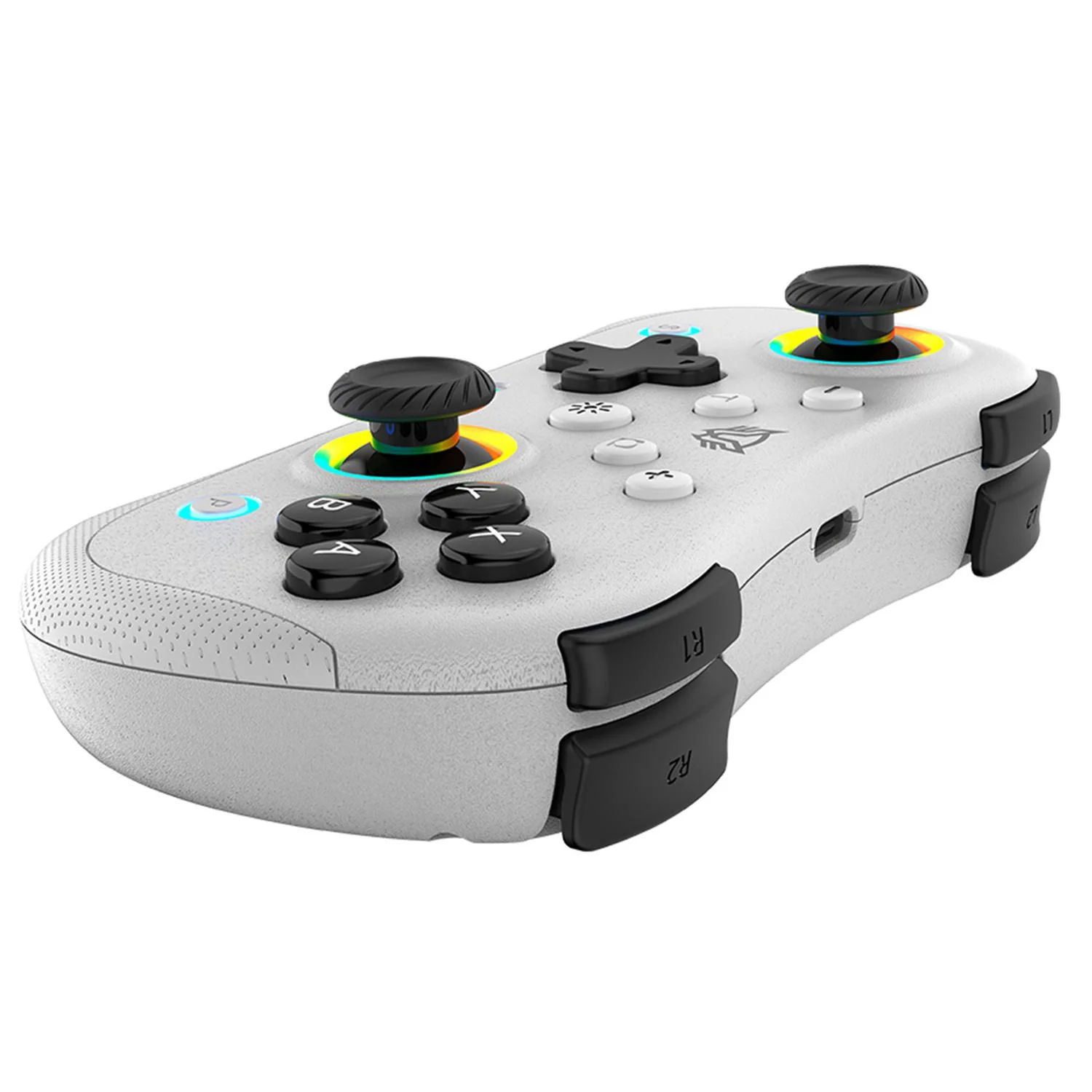 Gamepad BALAM RUSH KONTROL POCKET G555 Conexion Dual Bt 5.0 / USB-C Switch Android iOS PC Blanco BR- - Image 4