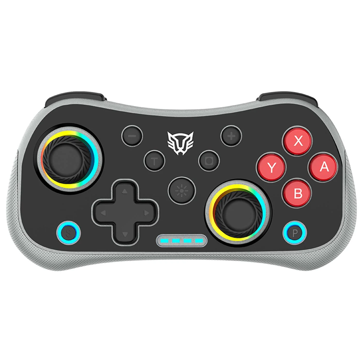 Gamepad BALAM RUSH KONTROL POCKET G555 Conexion Dual Bt 5.0 / USB-C Switch Android iOS PC Negro/Gris