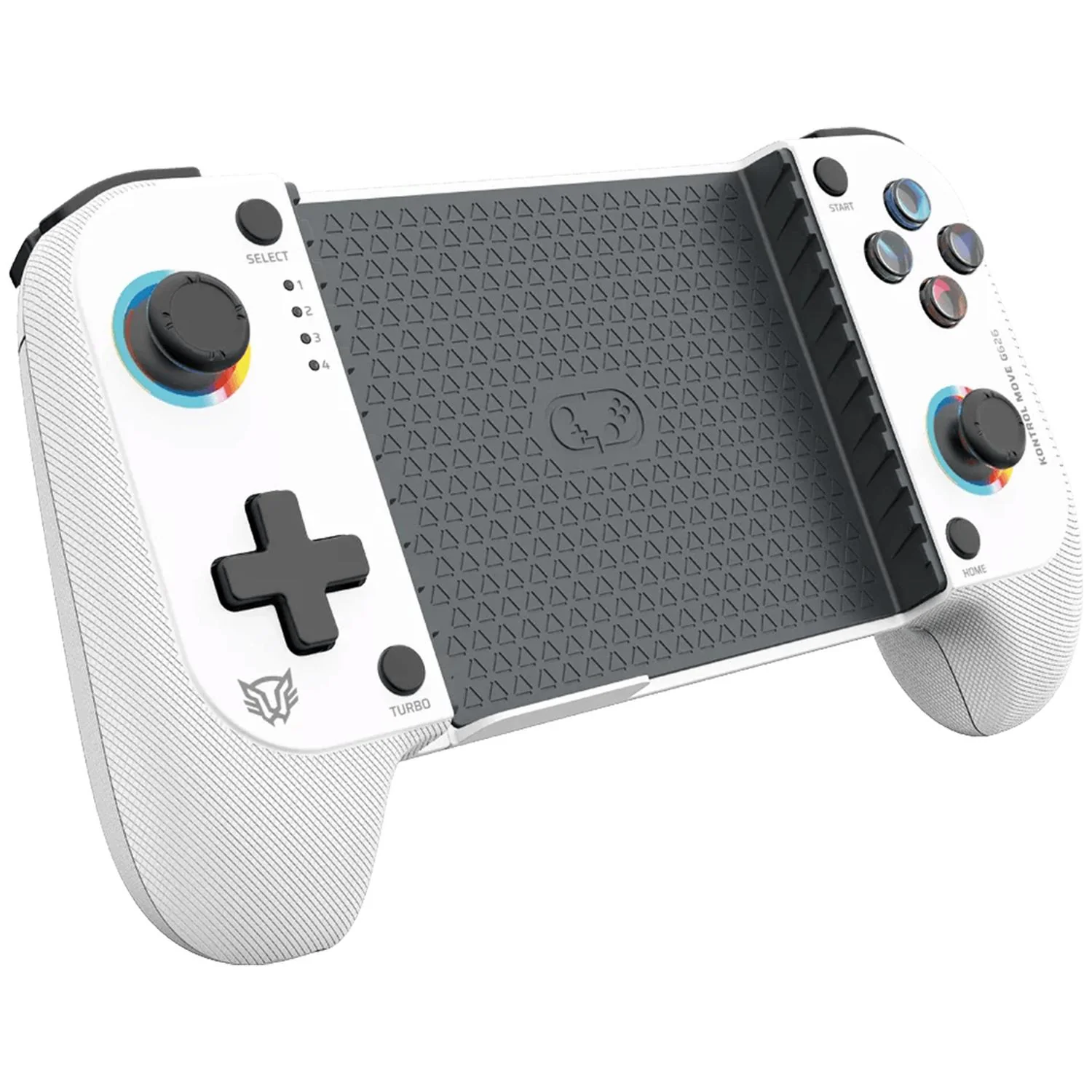 Gamepad Para Movil BALAM RUSH KONTROL MOVE G626 RGB Inalambrico Android iOS Blanco BR-940481 - Image 5