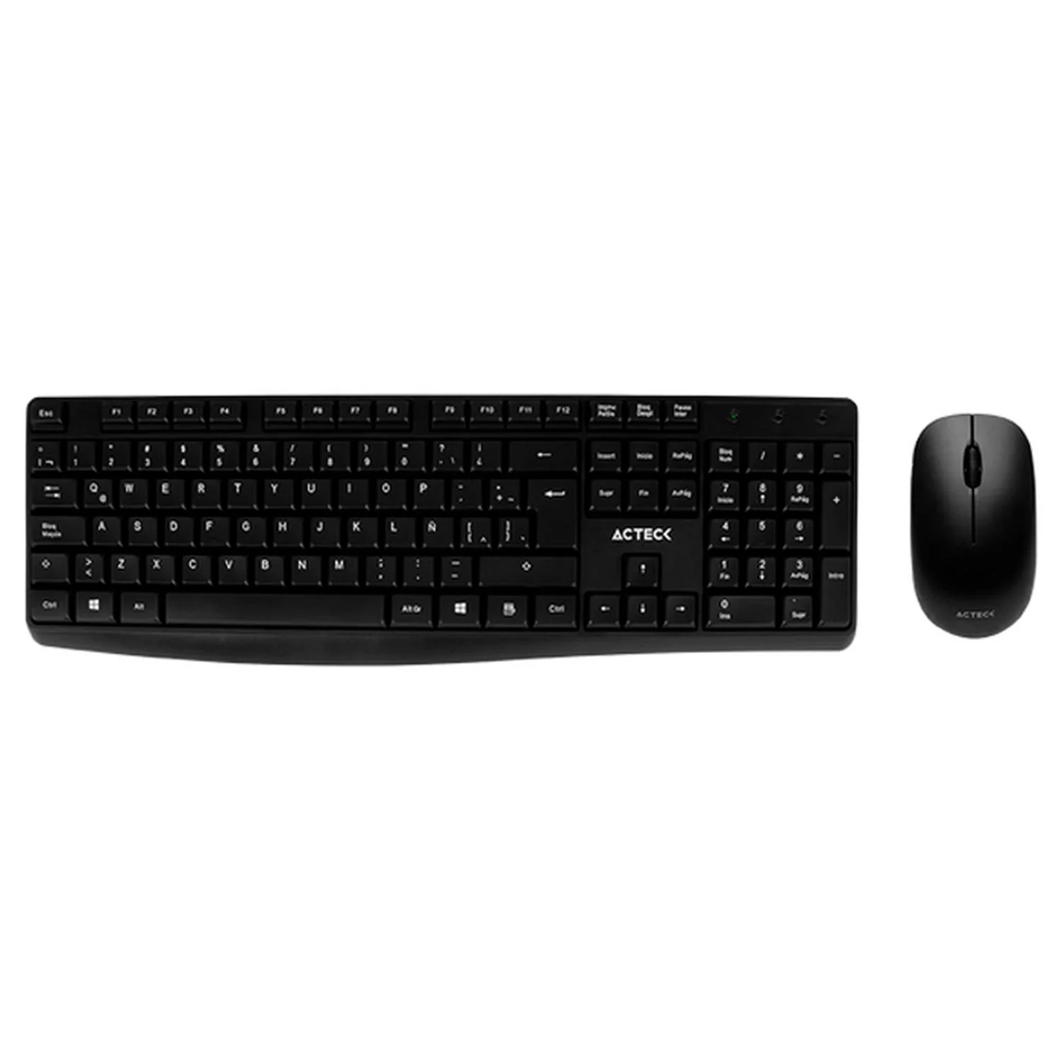 Kit 2 en 1 Teclado y Mouse ACTECK CREATOR MK440 Clasico Inalambrico USB 2.4Ghz AC-931755
