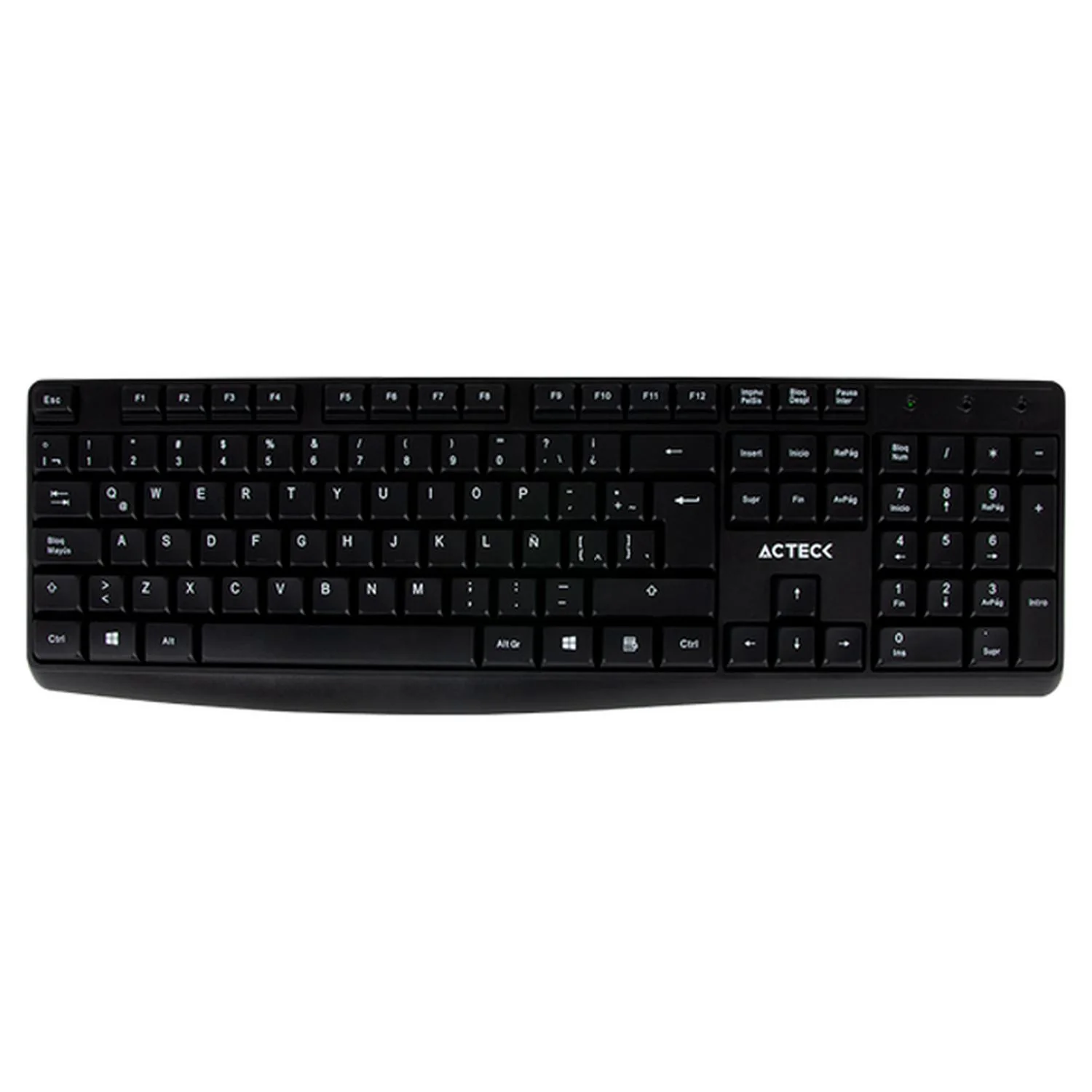 Kit 2 en 1 Teclado y Mouse ACTECK CREATOR MK440 Clasico Inalambrico USB 2.4Ghz AC-931755 - Image 3