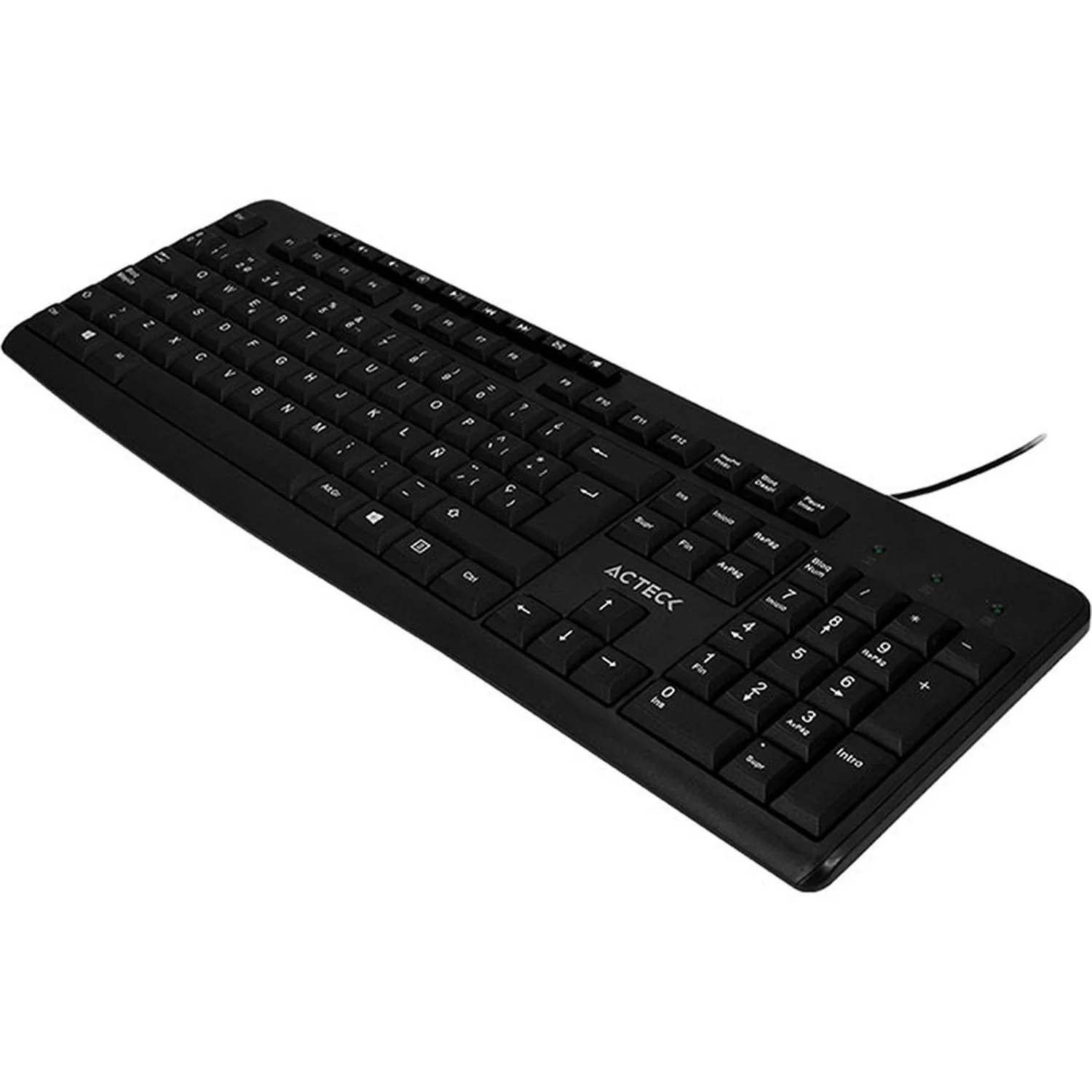 Kit 3 en 1 Teclado Mouse y Audifonos ACTECK KT30 USB AC-931687 - Image 5