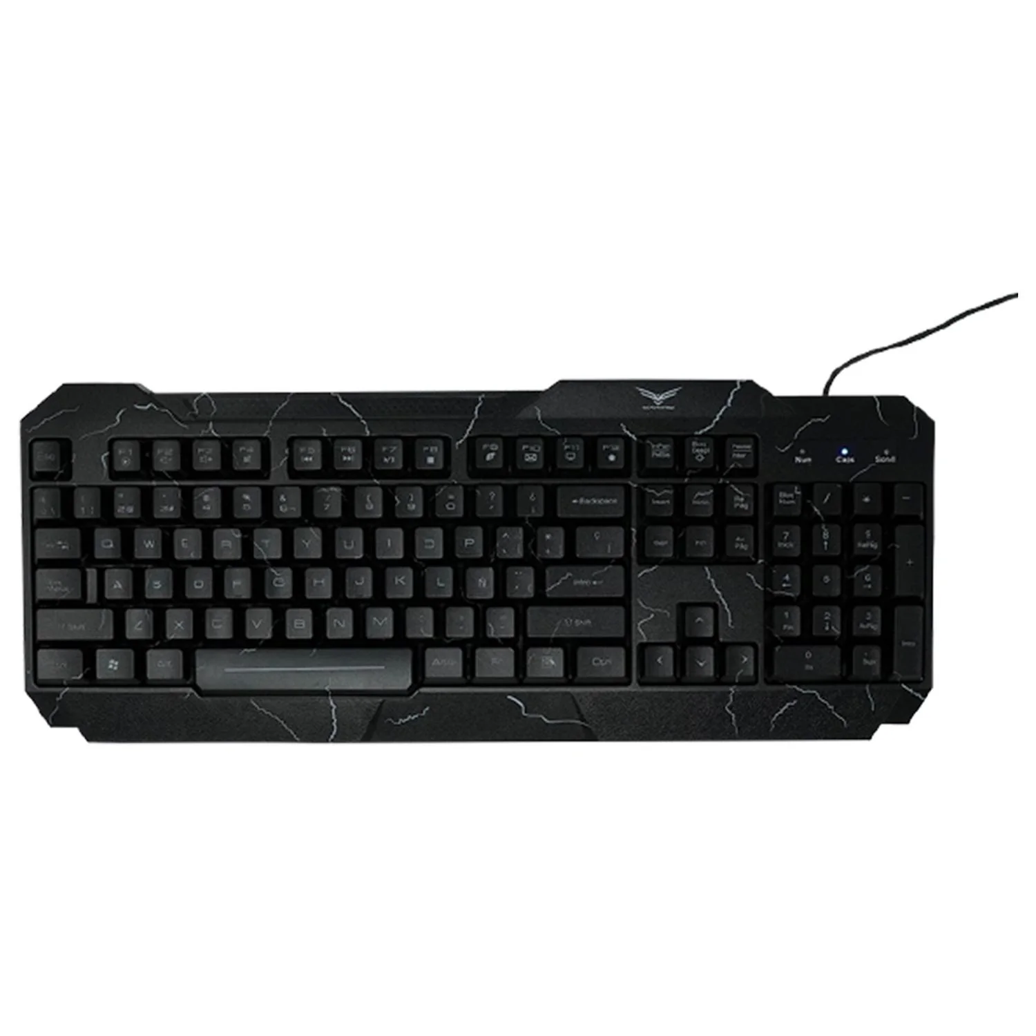 Kit Gamer 2 en 1 NACEB NA-633 Teclado y Mouse Sensor Optico 3 botones Alámbrico USB Retroiluminado - Image 3