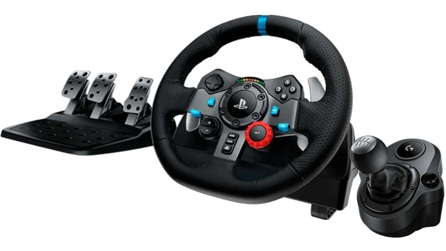KIT Volante LOGITECH G29 Palanca Pedales PS5 PS4 PS3 PC - Image 6